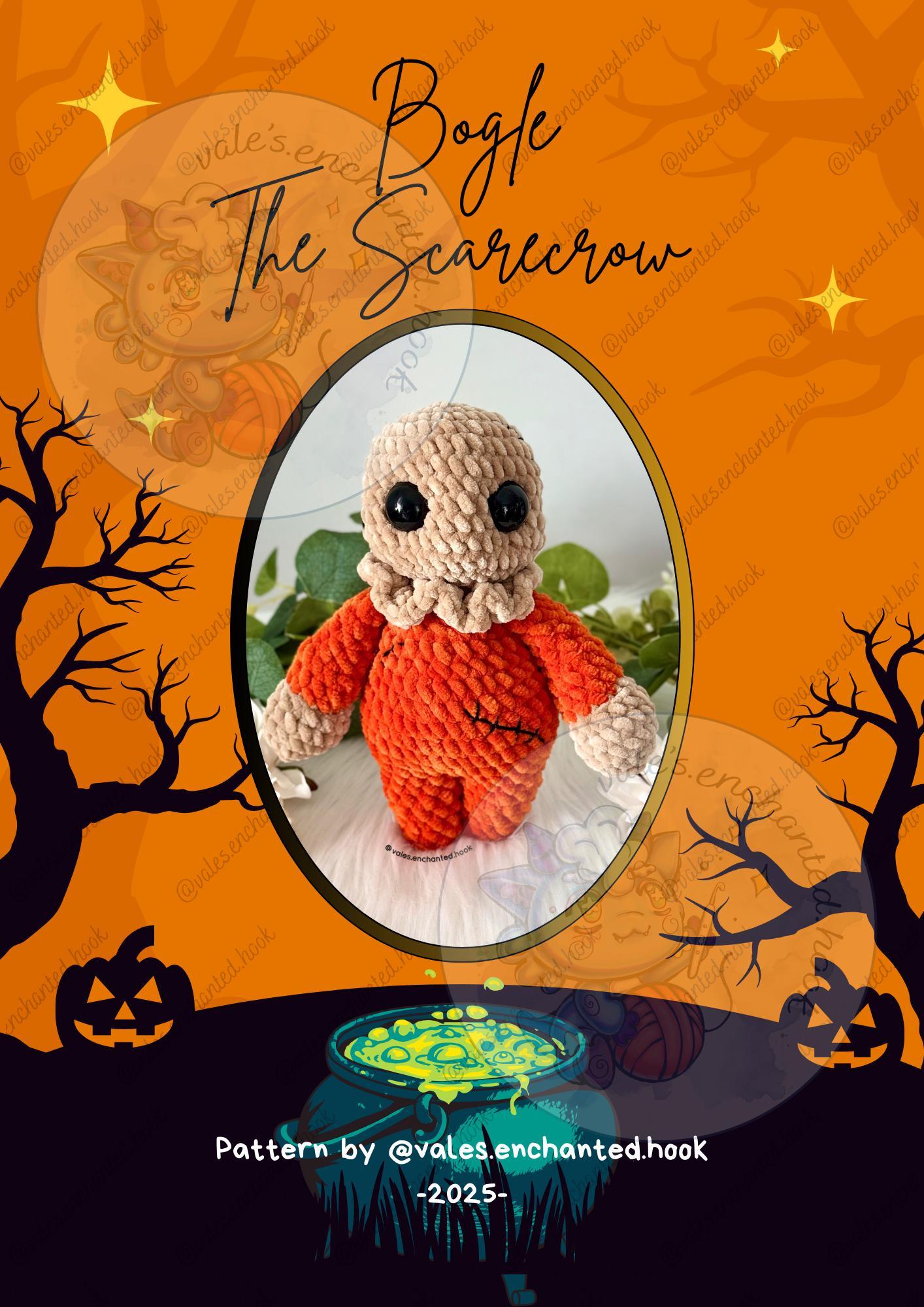 Bogle the Scarecrow-Amigurumi Pattern