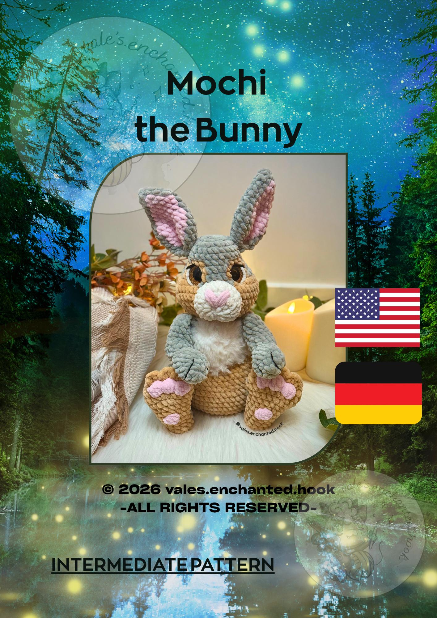 Mochi the Bunny-Amigurumi Pattern