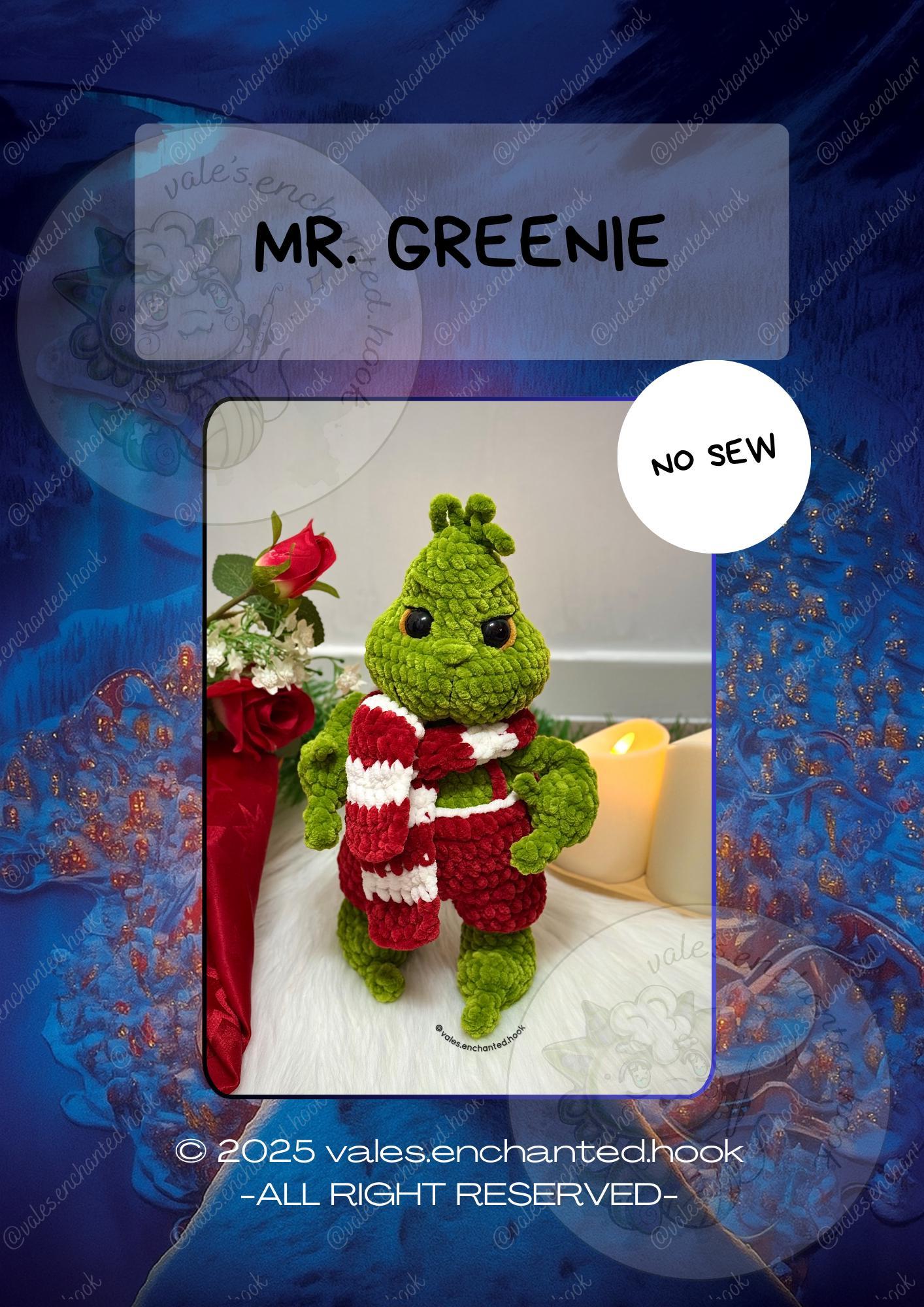 Mr. Greenie-Amigurumi Pattern