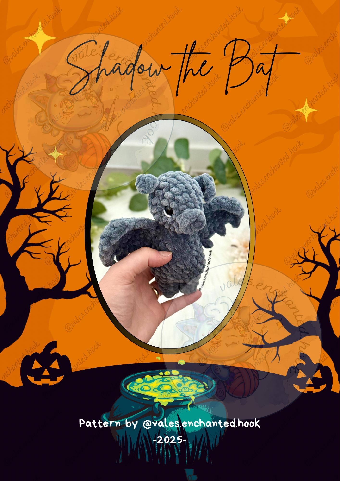 Shadow The Bat-Amigurumi Pattern