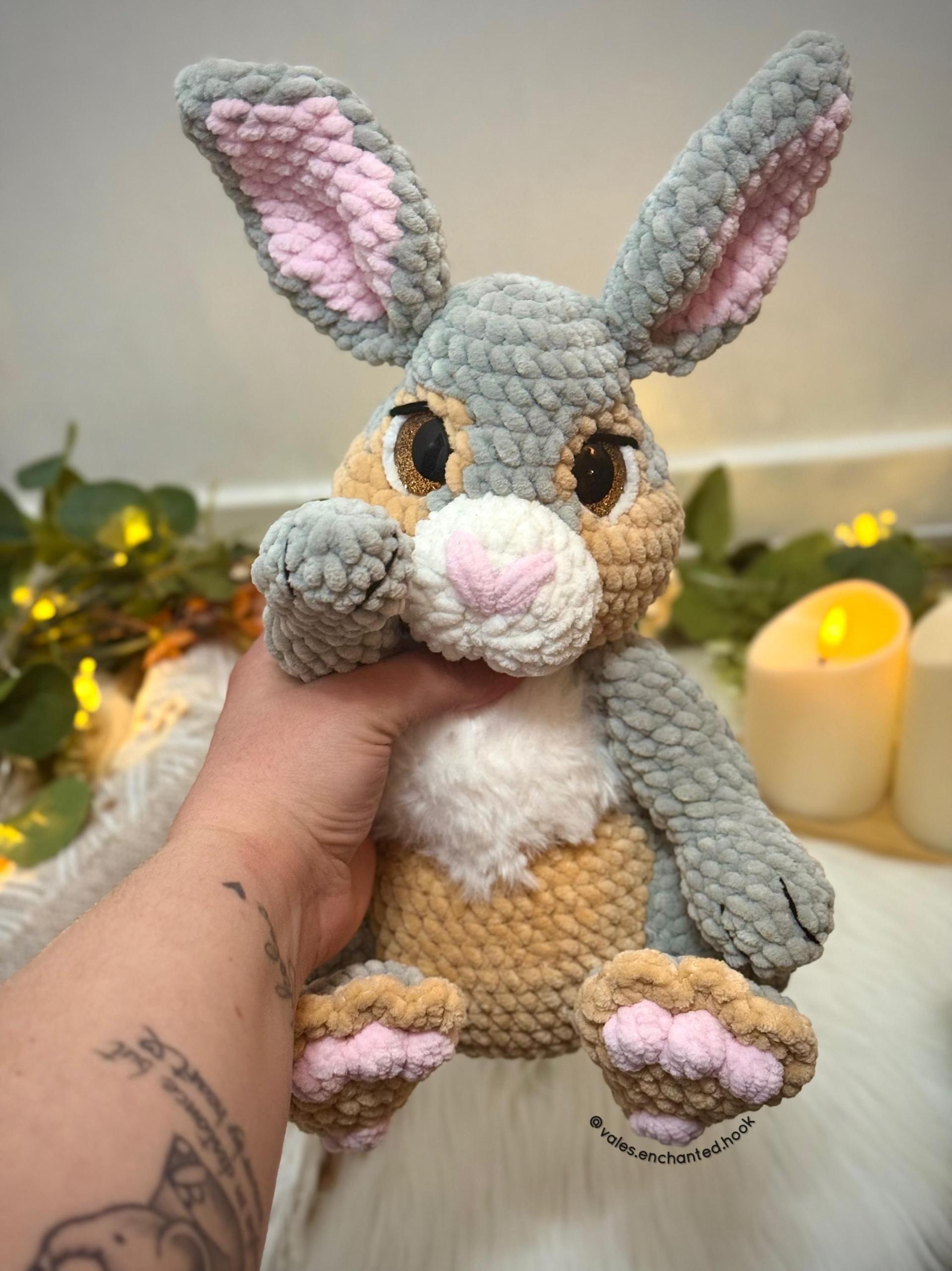 Mochi the Bunny-Amigurumi Pattern thumbnail 2