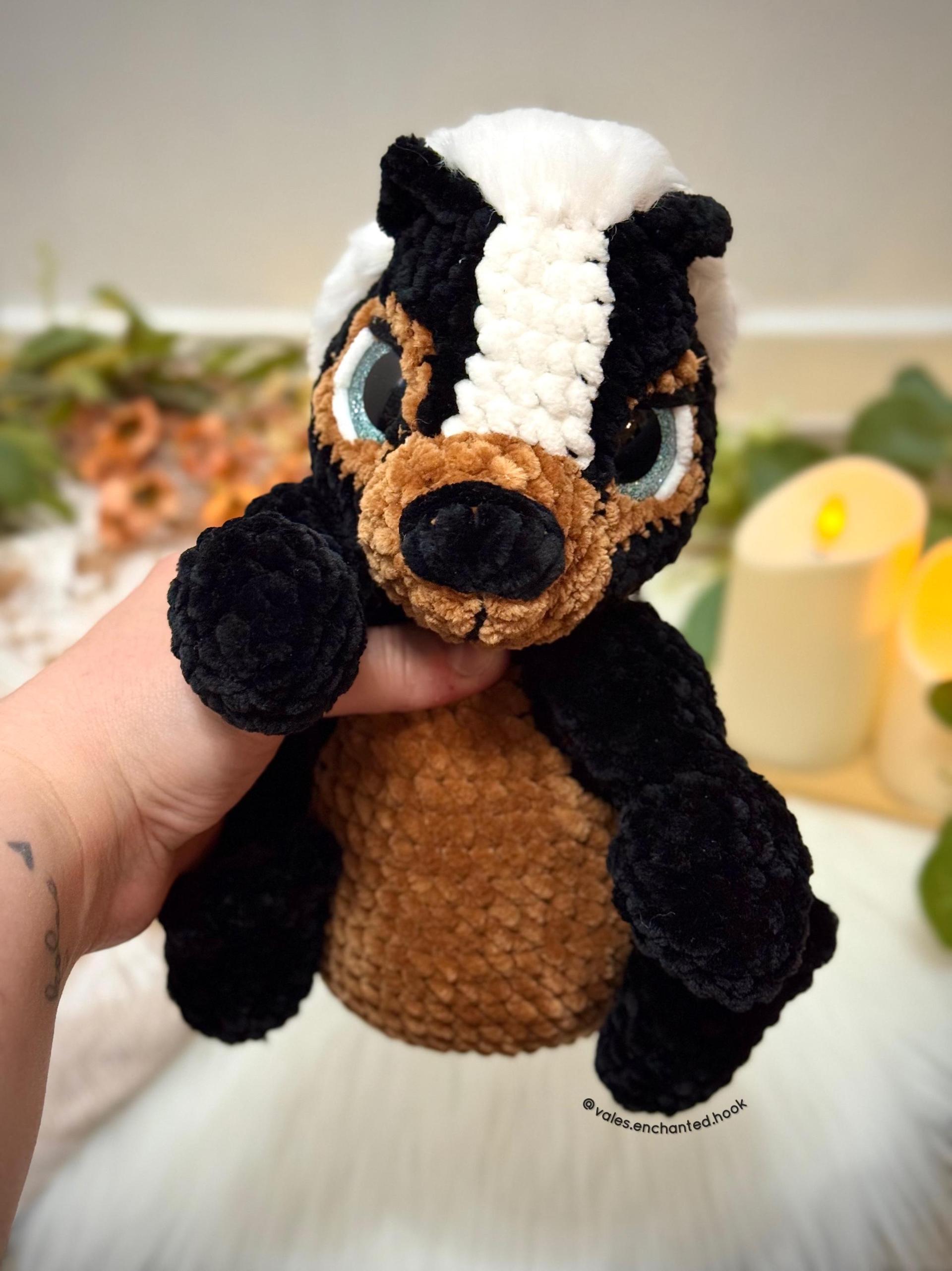 Oreo the Skunk-Amigurumi Pattern thumbnail 3