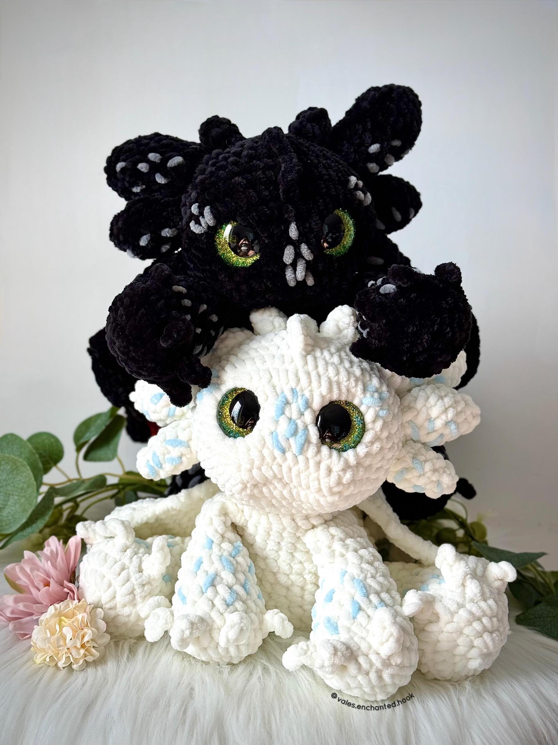Night & Light Dragons-Amigurumi Pattern thumbnail 2