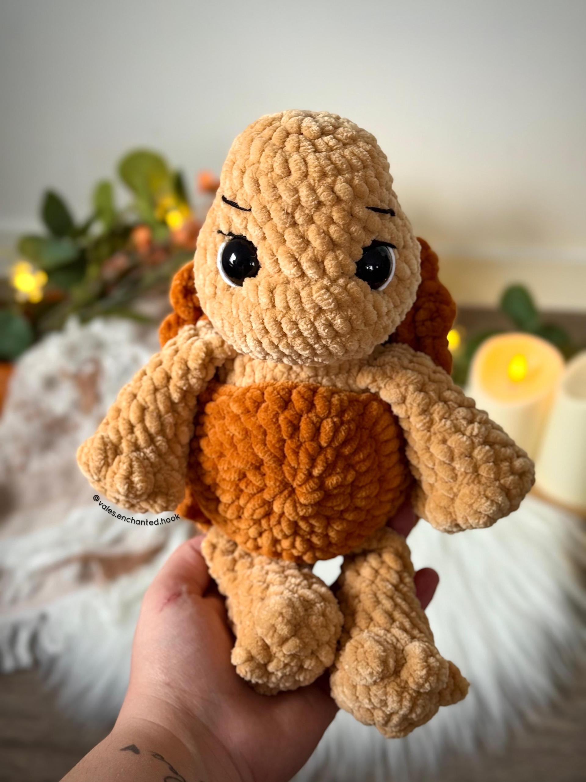 Turbo the Turtle-Amigurumi Pattern thumbnail 2