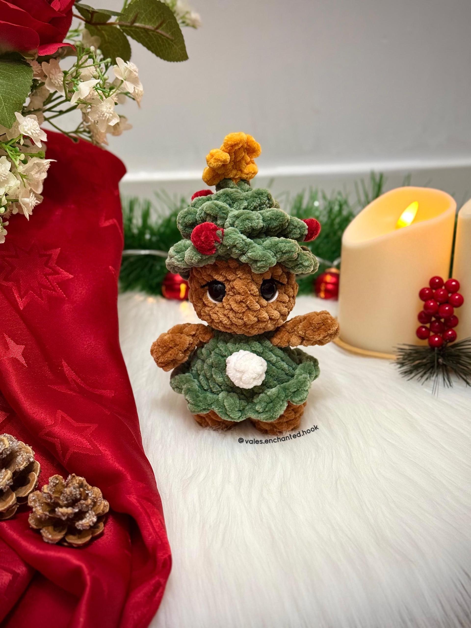 Tracy The Gingerbread Girl-Amigurumi Pattern thumbnail 3