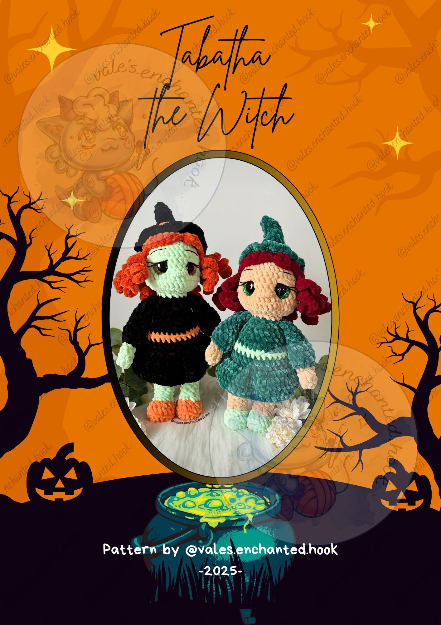 Tabatha the Witch-Amigurumi Pattern