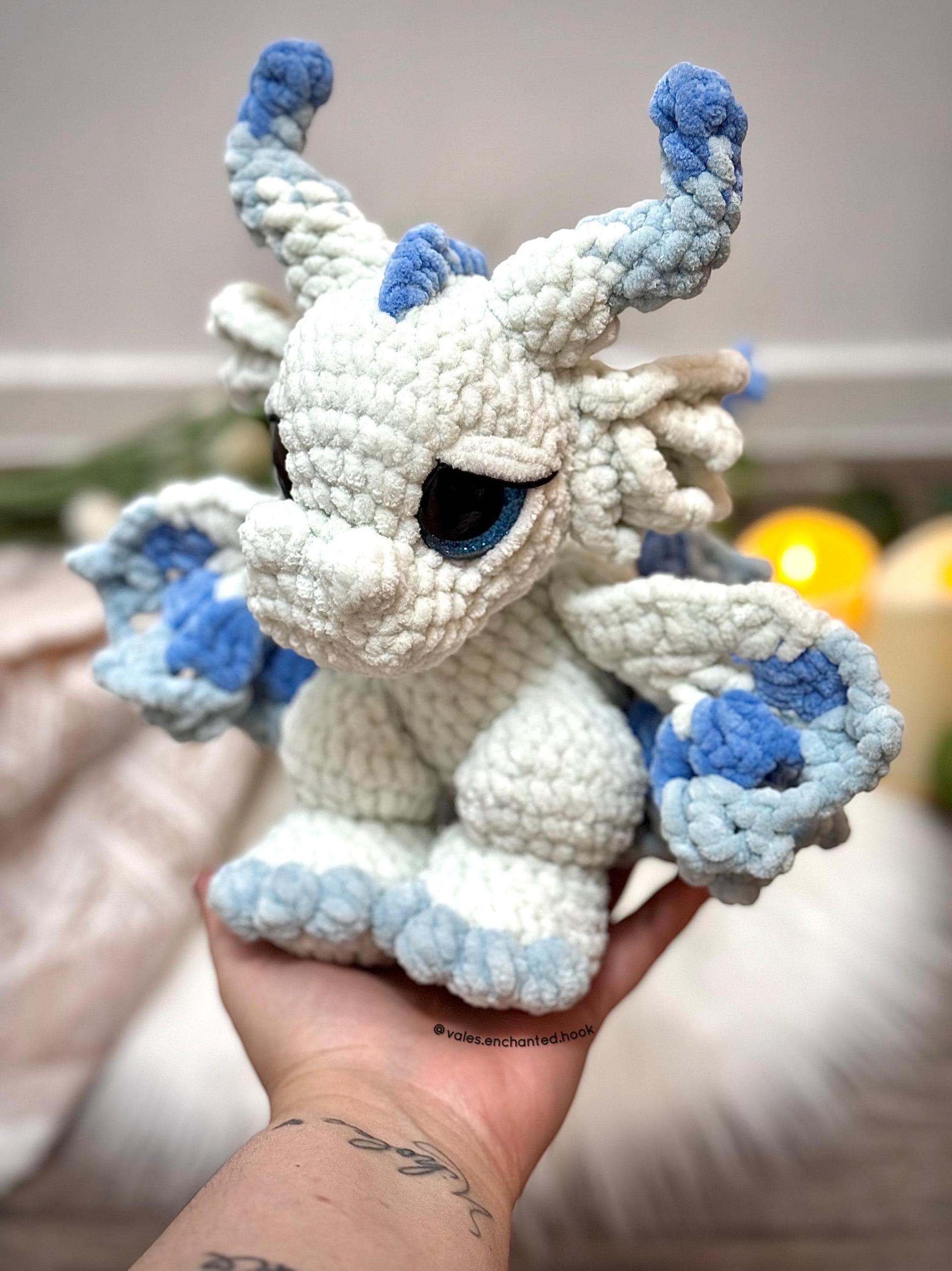Eira the Ice Dragon-Amigurumi Pattern thumbnail 4