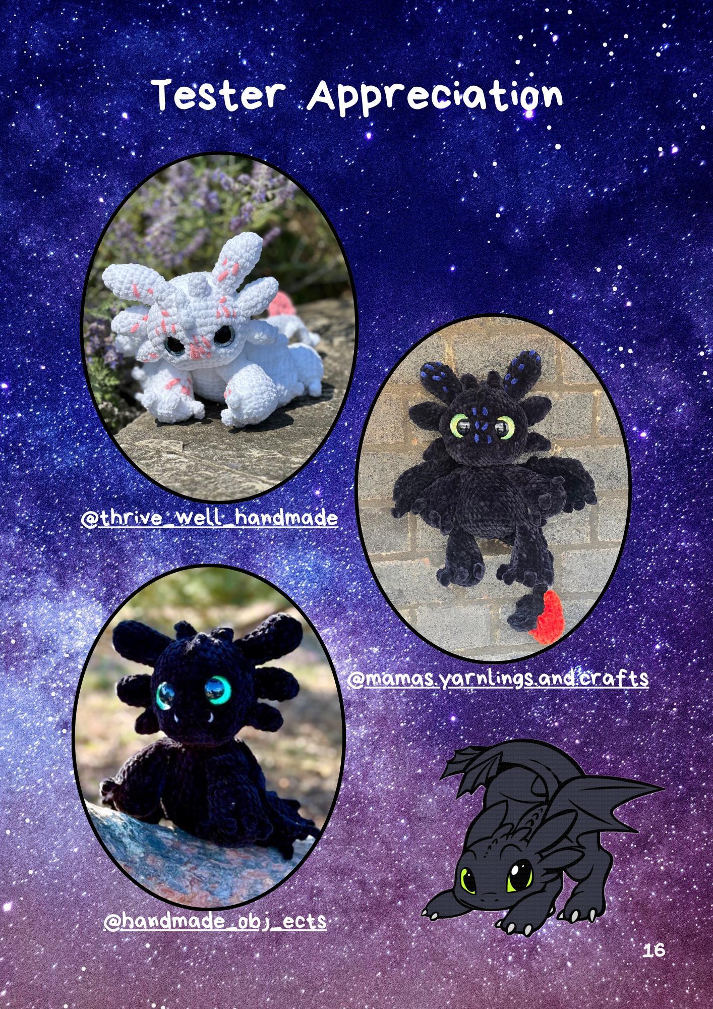 Night & Light Dragons-Amigurumi Pattern thumbnail 5