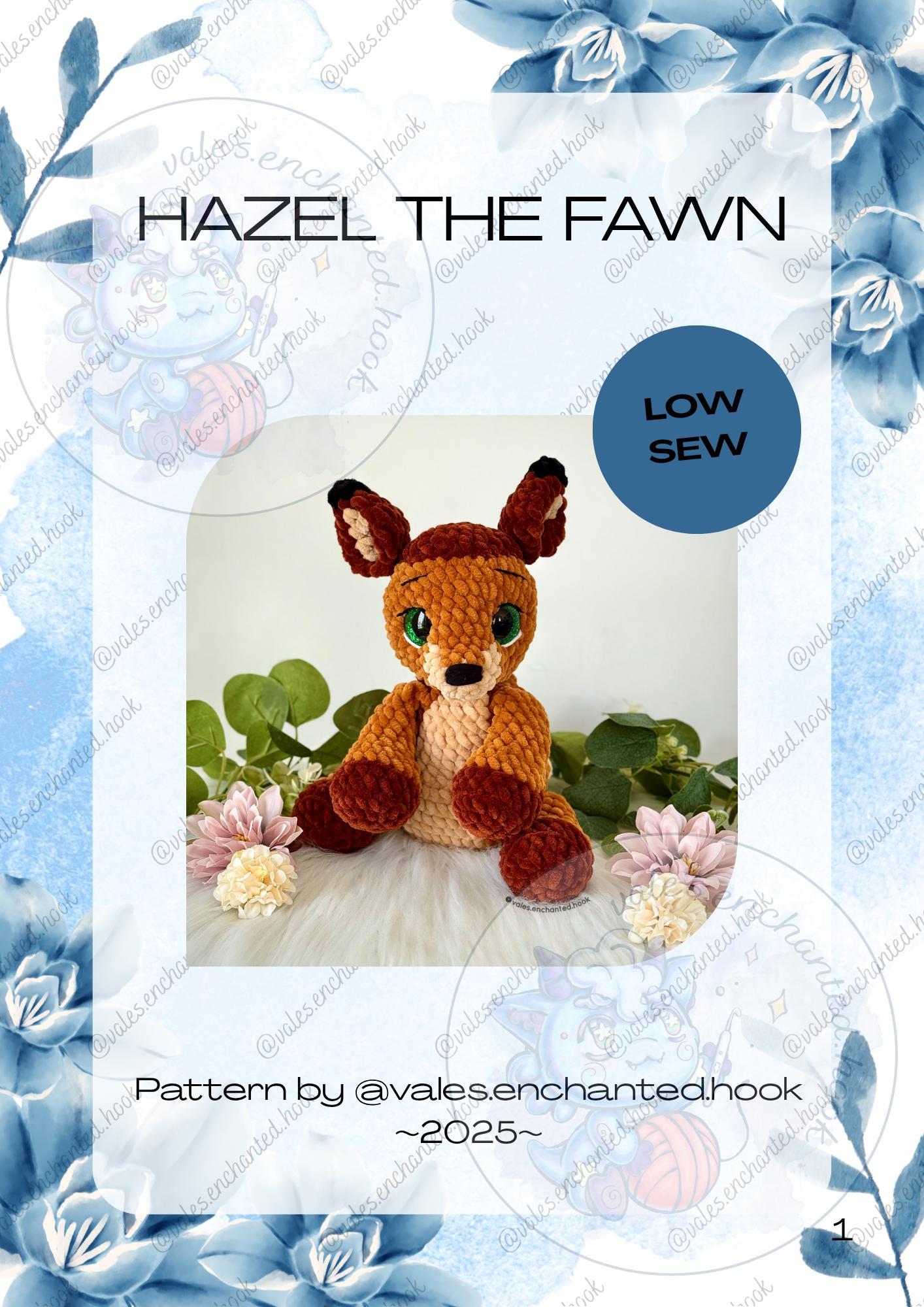 Hazel the Fawn-Amigurumi Pattern