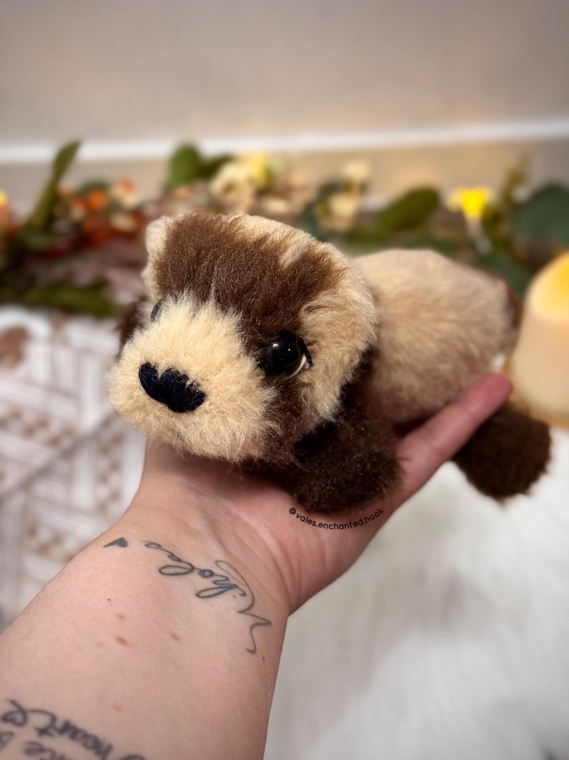 Black Footed Ferret-Amigurumi Pattern thumbnail 3
