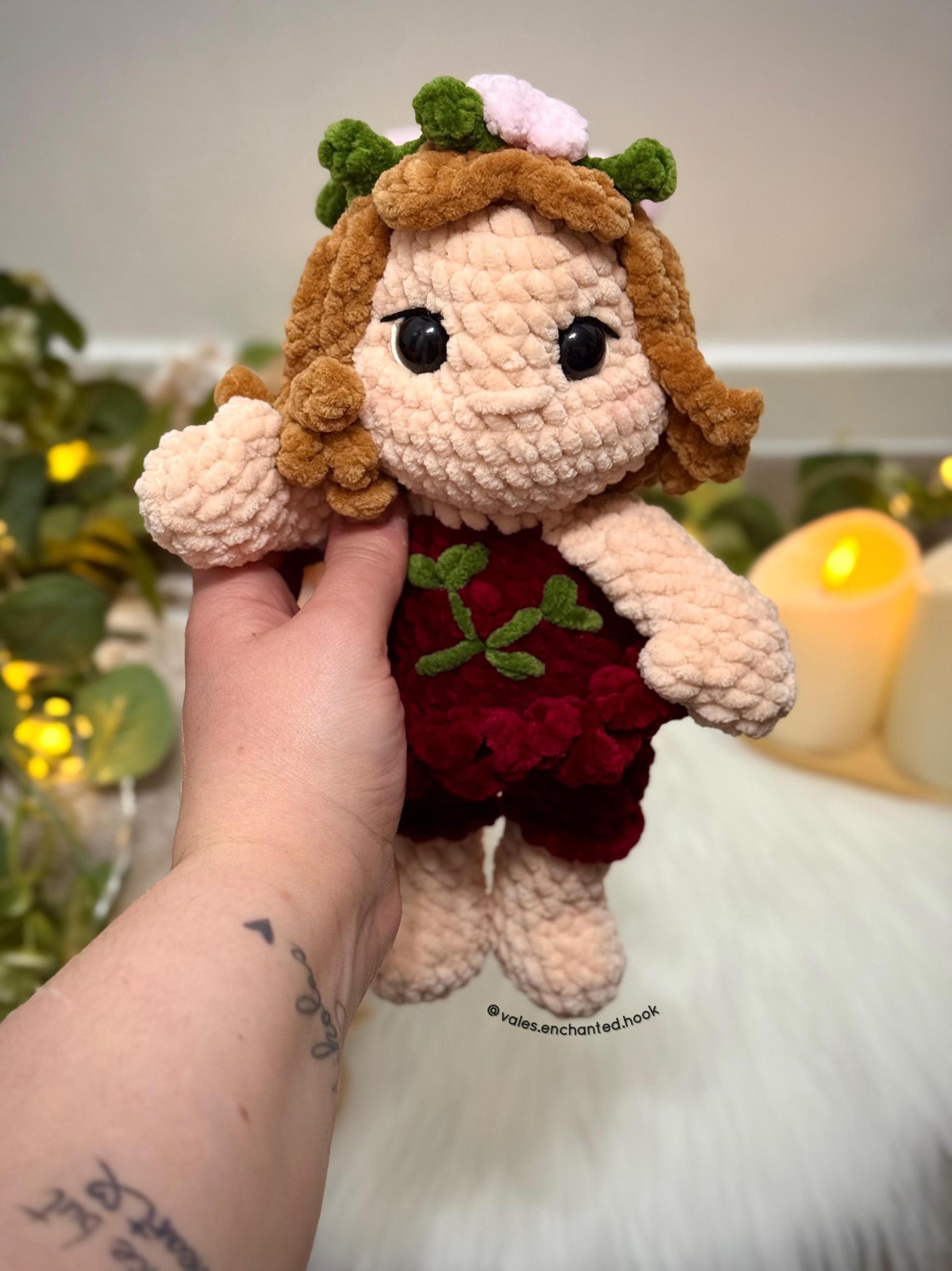Flora the Spring Fairy-Amigurumi Pattern thumbnail 3