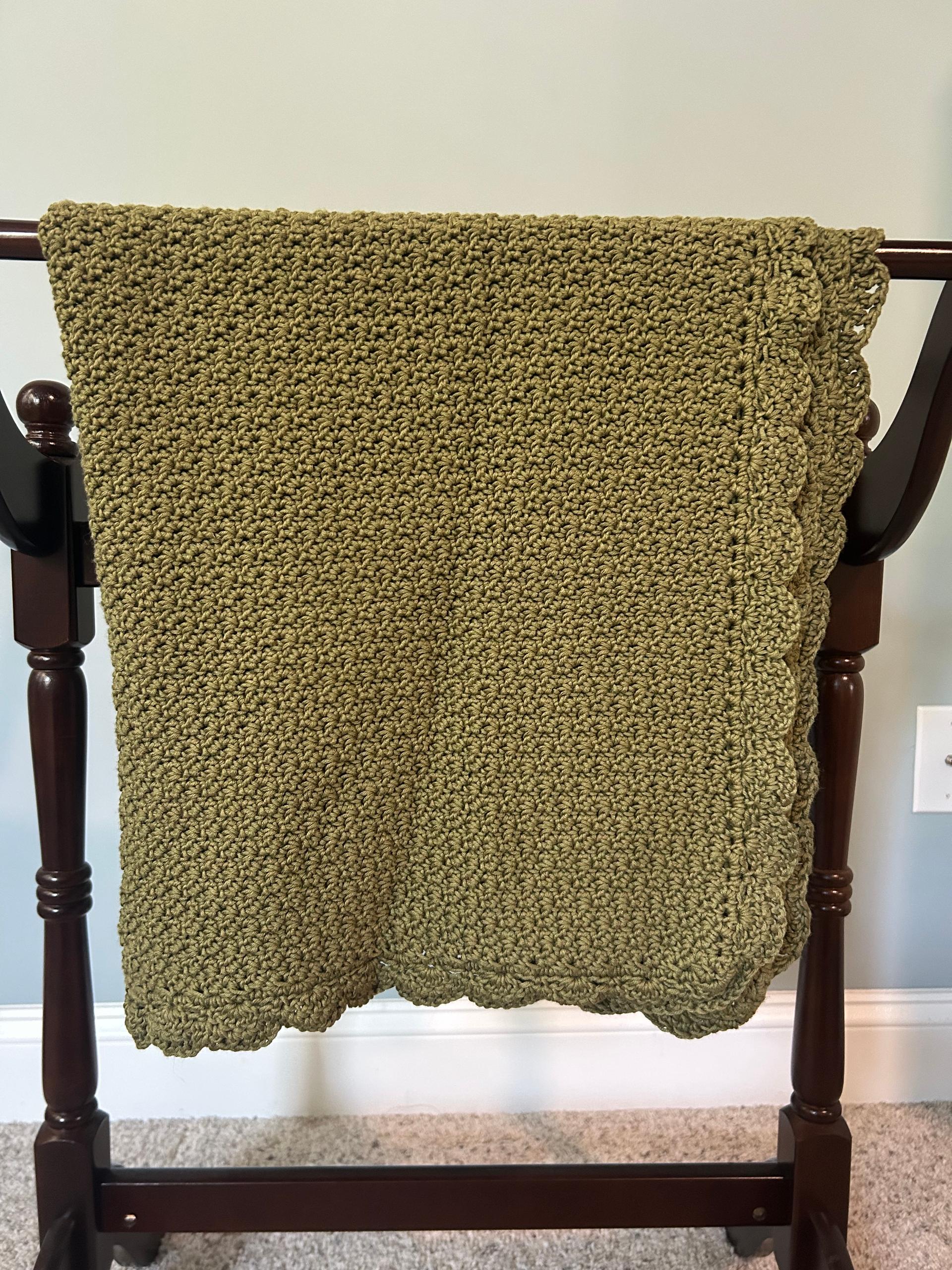 C2C Lemon Peel Stitch Baby Blanket