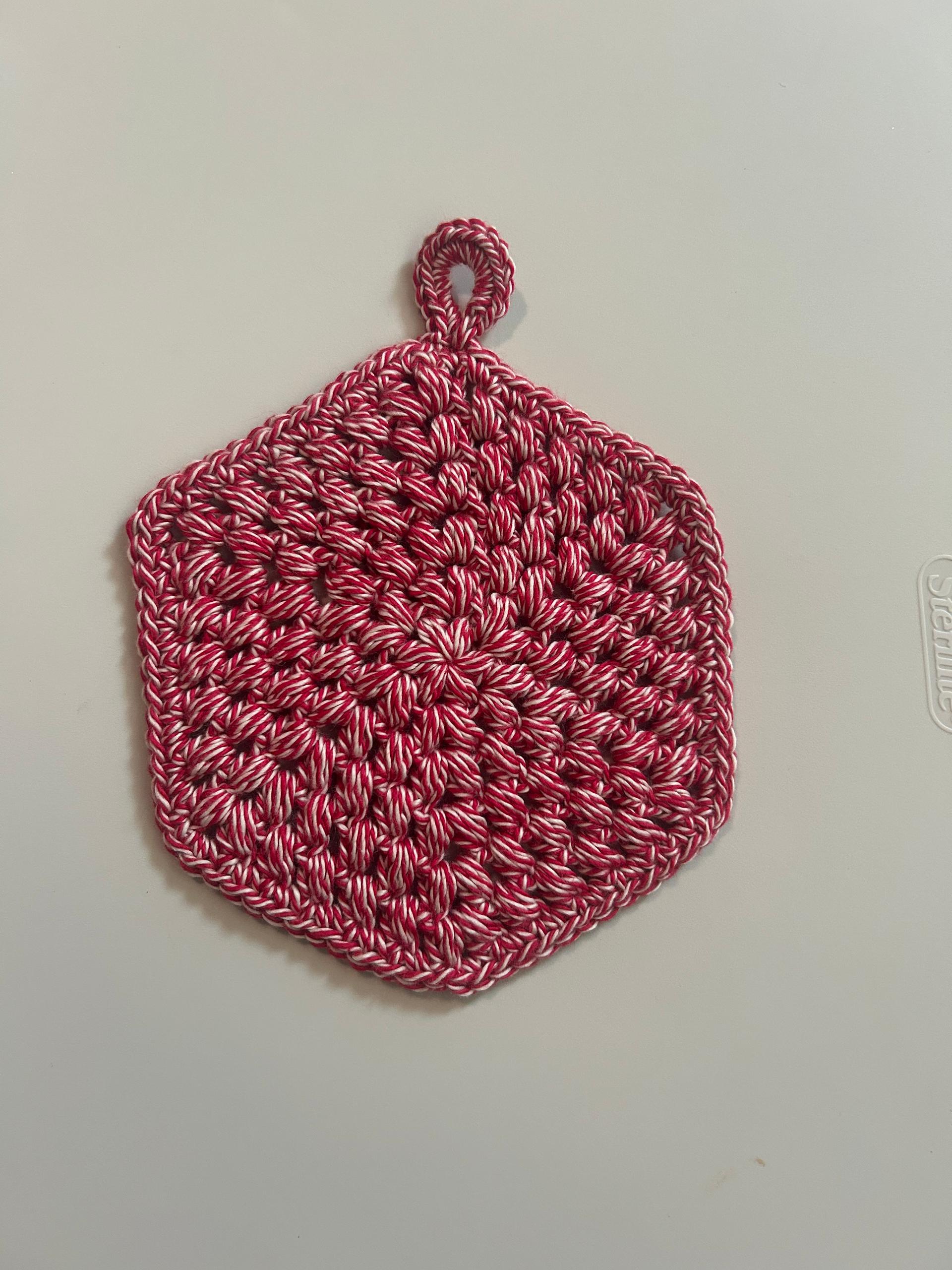 Hexi-Puff Trivet