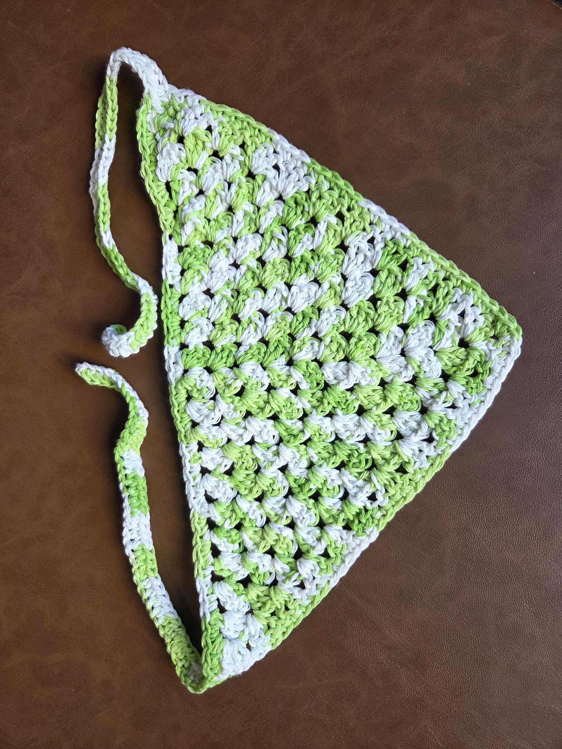 Crocheted Cotton Bandanas (Finished Item) thumbnail 5