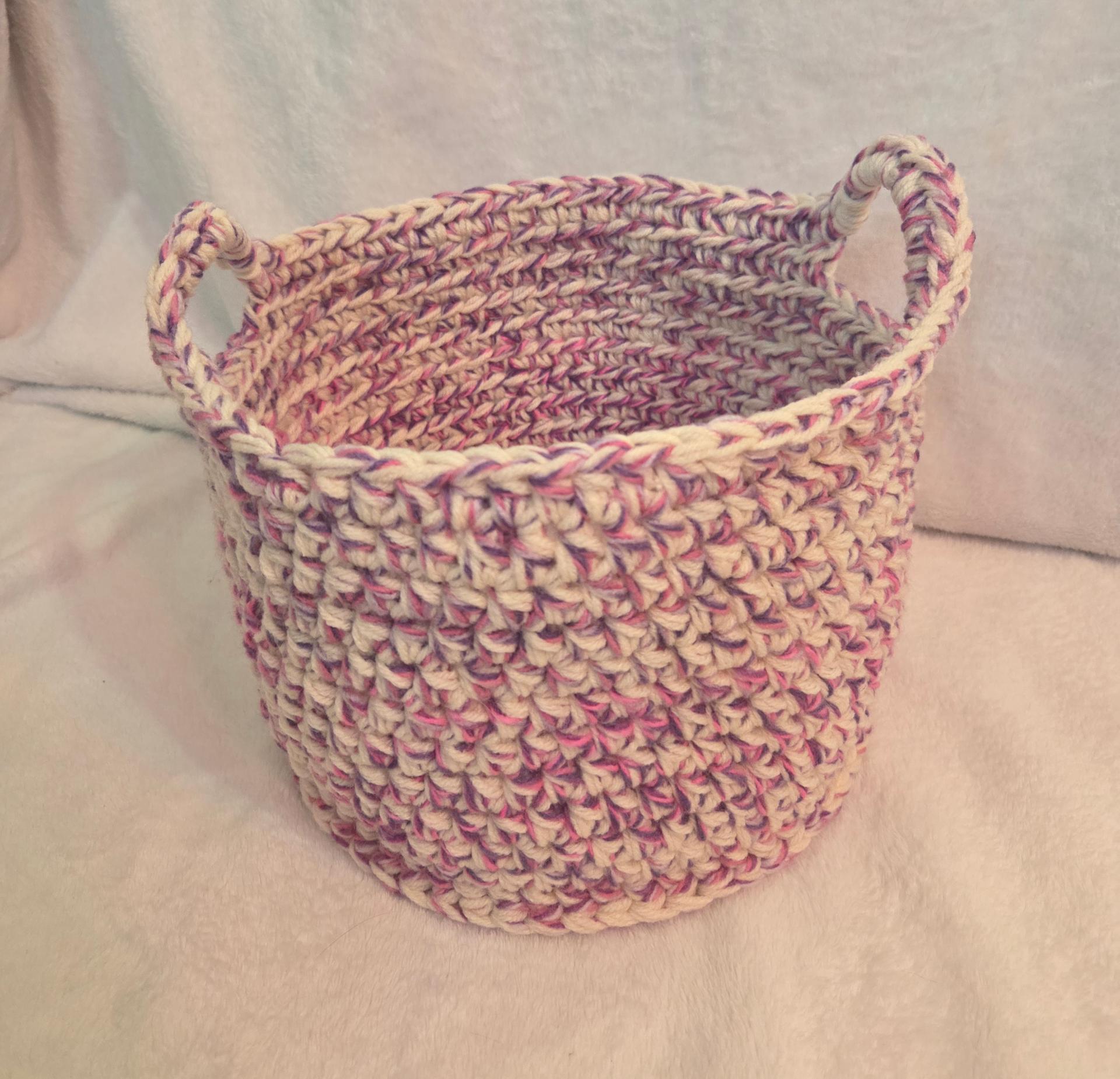 Large Patchwork Basket