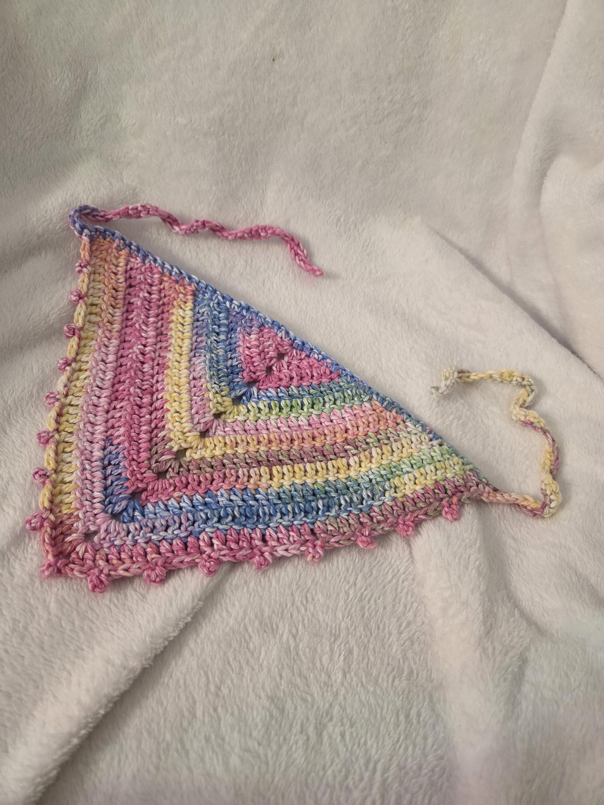 Crocheted Cotton Bandanas (Finished Item) thumbnail 6