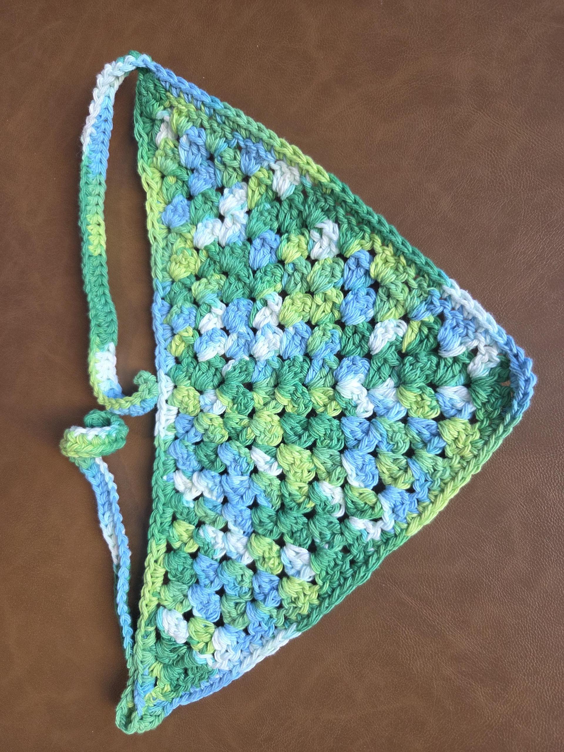 Crocheted Cotton Bandanas (Finished Item) thumbnail 4