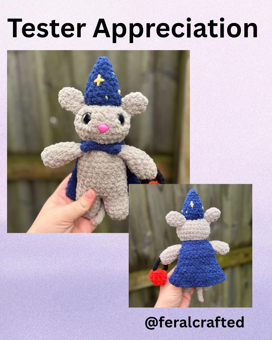 Pip the Halloween Mouse Crochet Pattern thumbnail 3