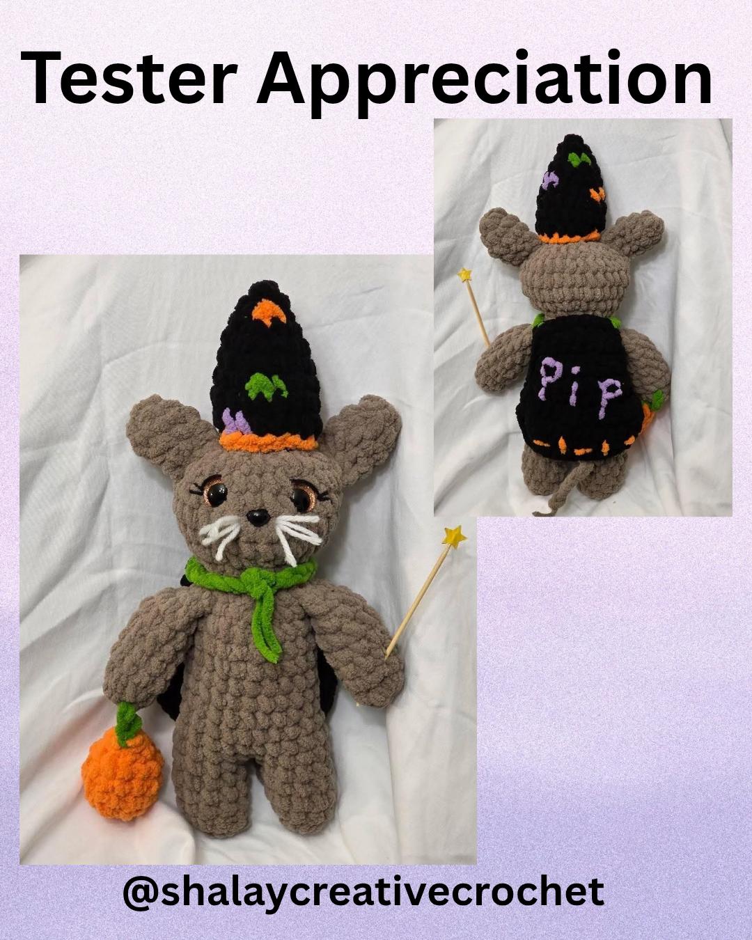 Pip the Halloween Mouse Crochet Pattern thumbnail 4