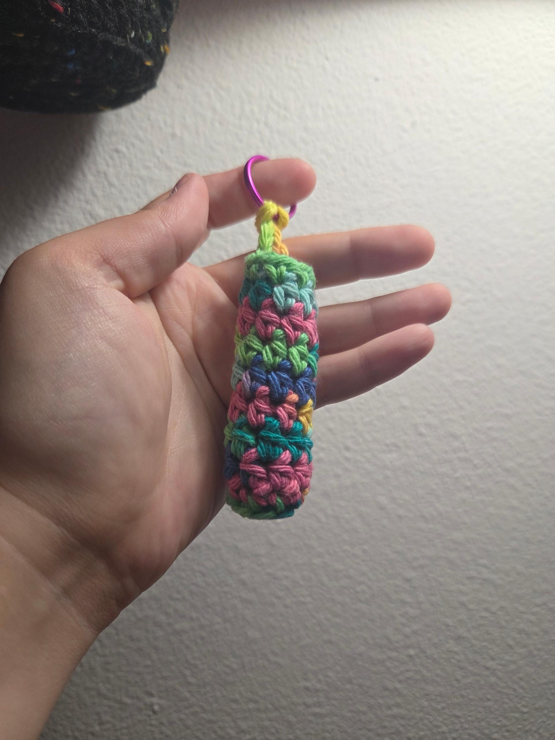 Chapstick holder Keychain