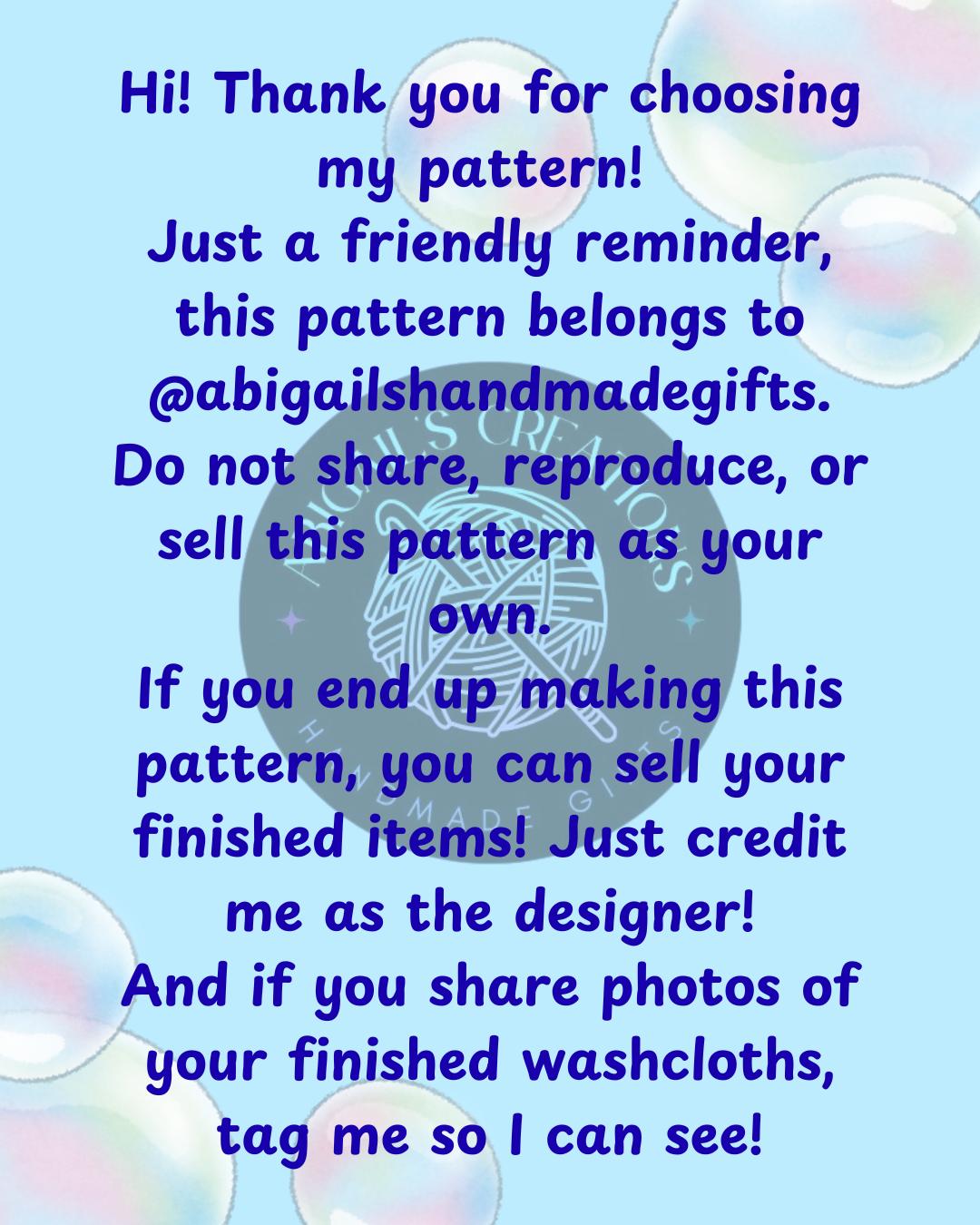 Clover Coast Washcloth Free Pattern thumbnail 2