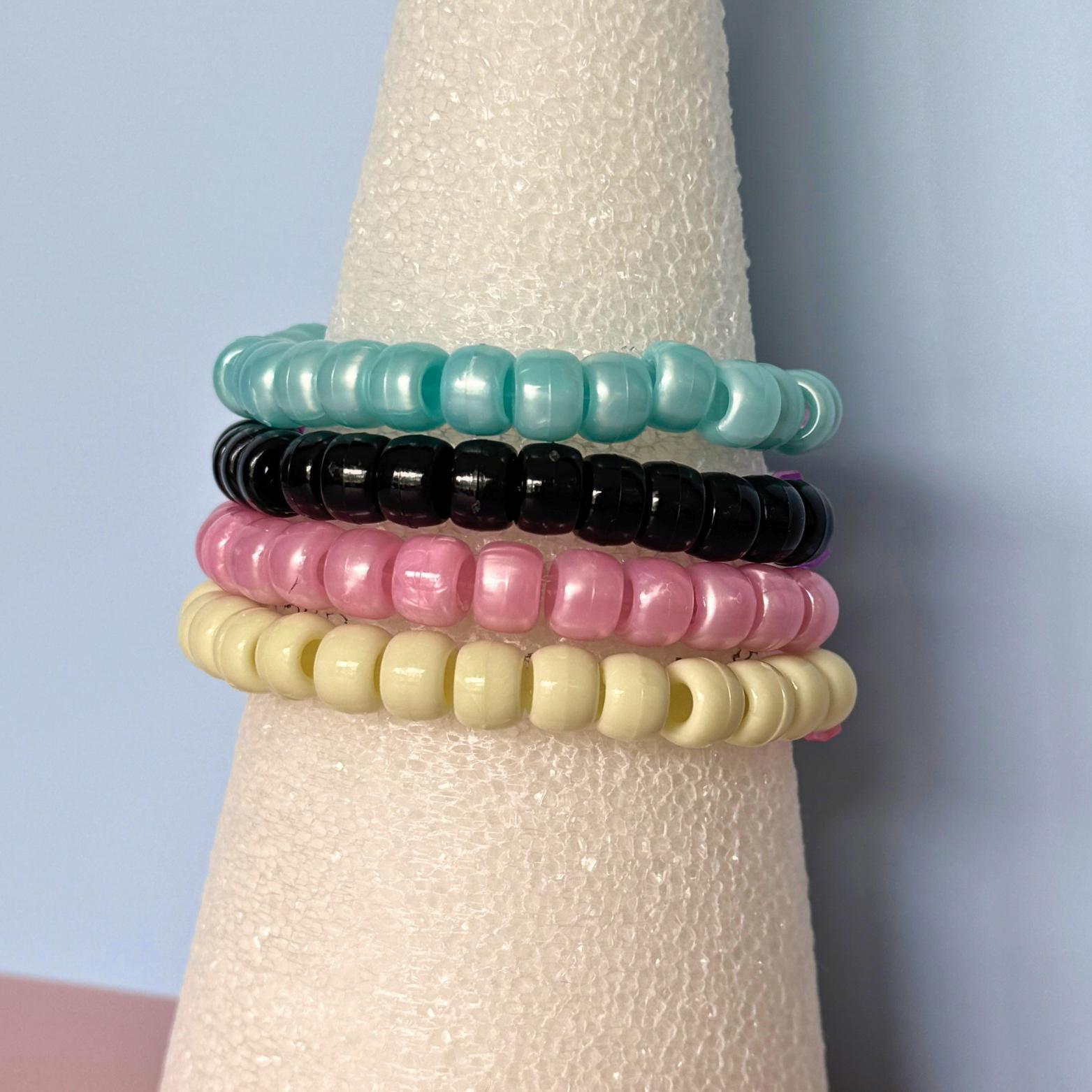 Handmade Beaded Lyric Bracelet Set, Olivia Rodrigo Inspired, Concert Outfit Jewelry (Set of 4) thumbnail 3