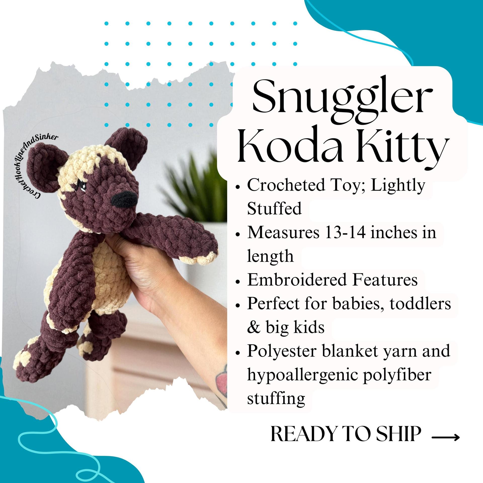 Koda Kitty Snuggler Plush Toy - READY TO SHIP