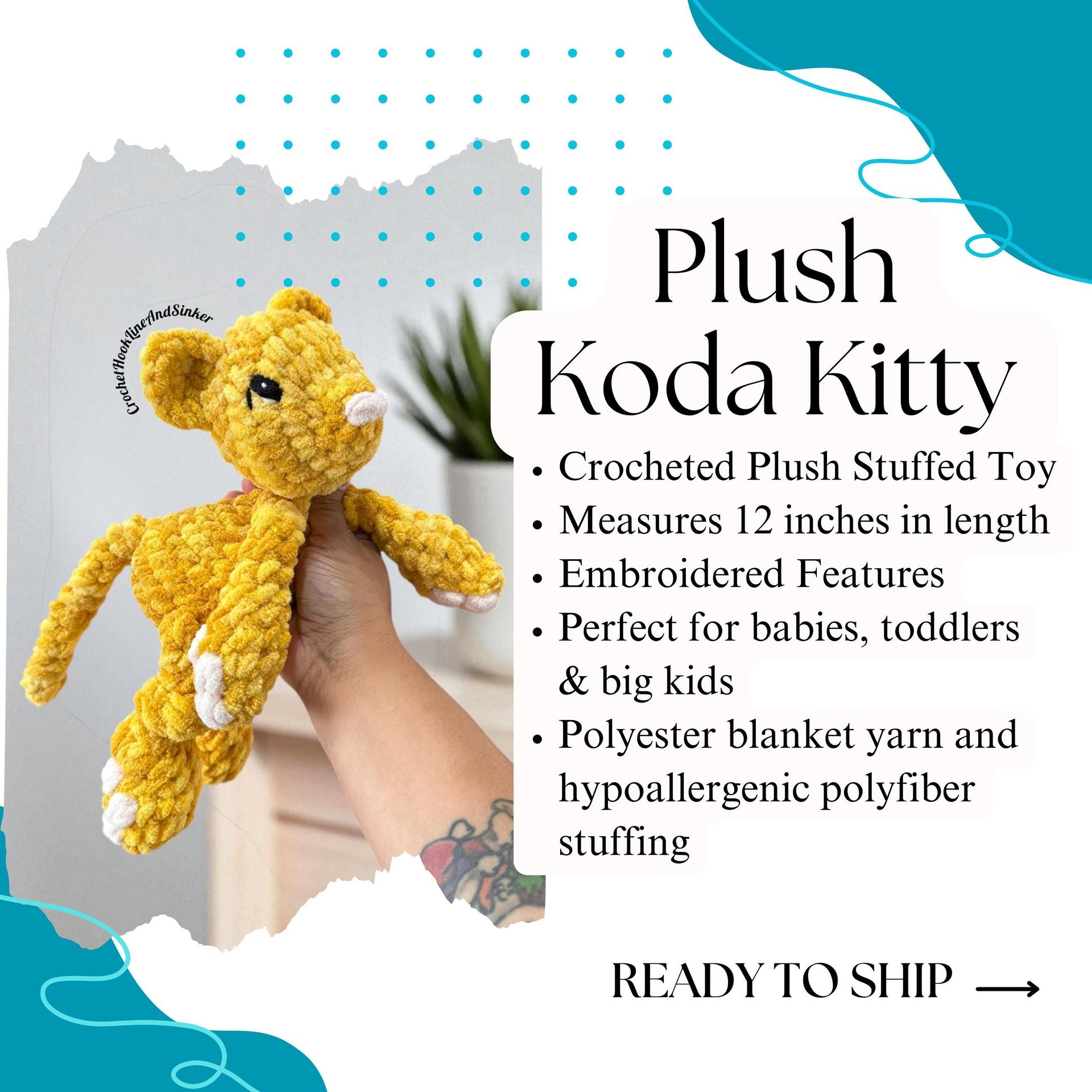 Koda Kitty Plush Toy - READY TO SHIP