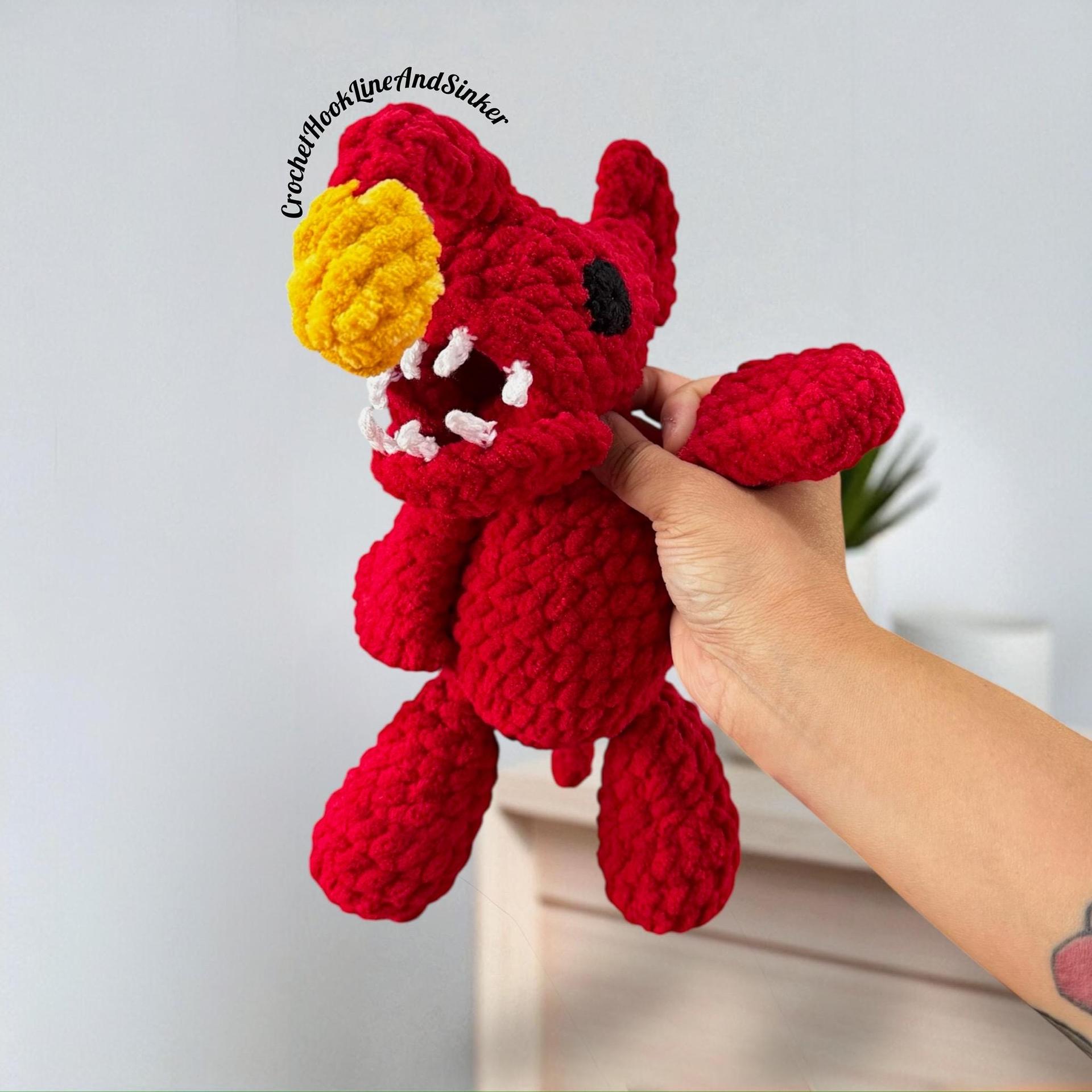 Aria the Anglerfish Monster Crochet Pattern thumbnail 9