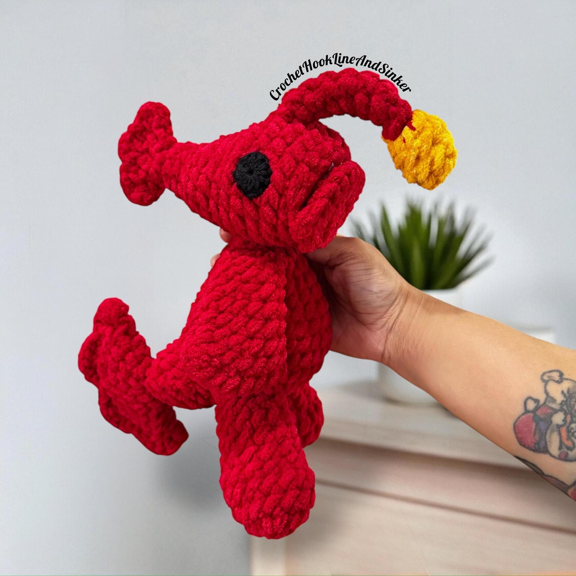 Aria the Anglerfish Monster Crochet Pattern thumbnail 7