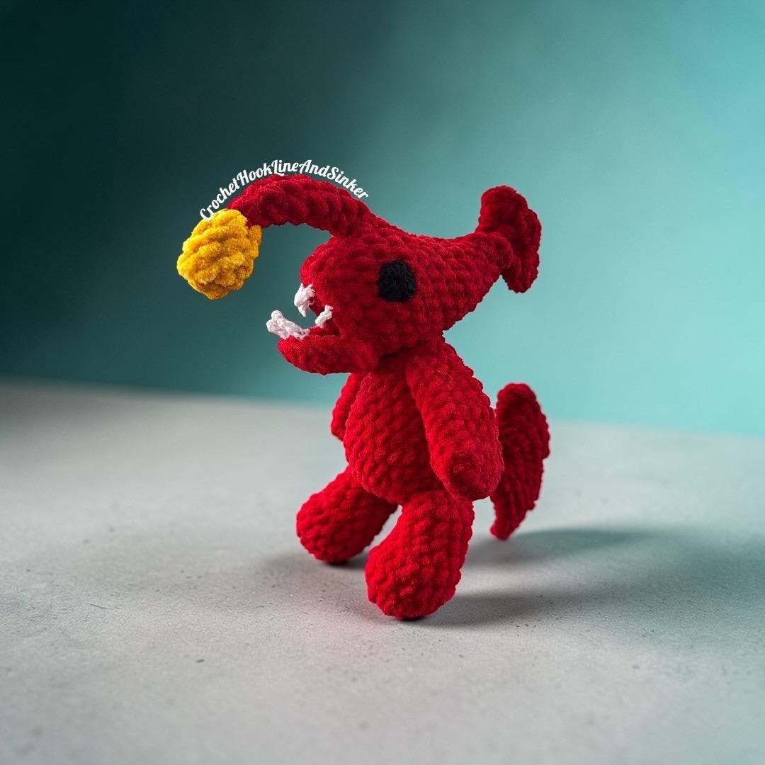 Aria the Anglerfish Monster Crochet Pattern thumbnail 4