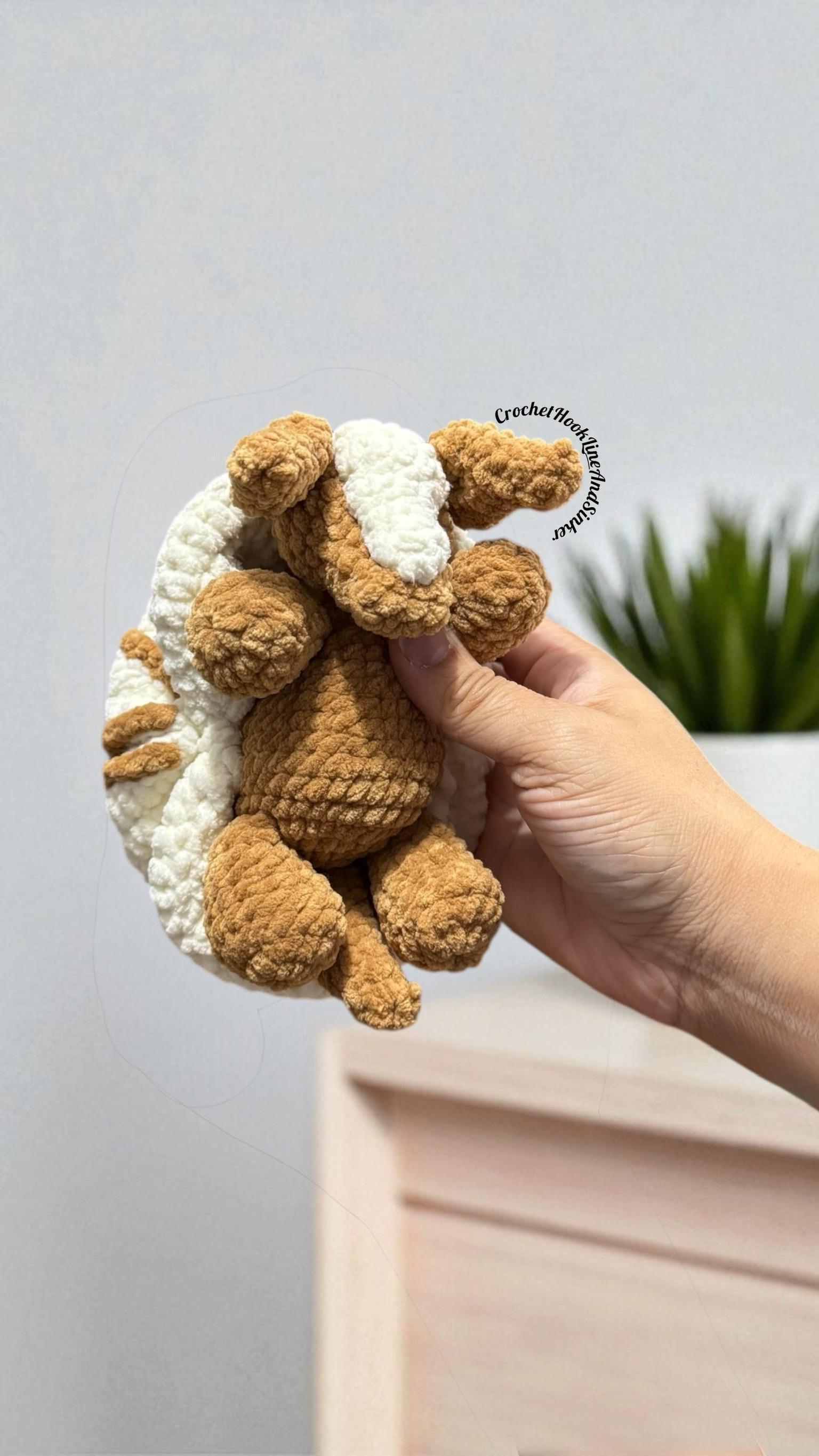 Pebble the Baby Armadillo Crochet Pattern thumbnail 9