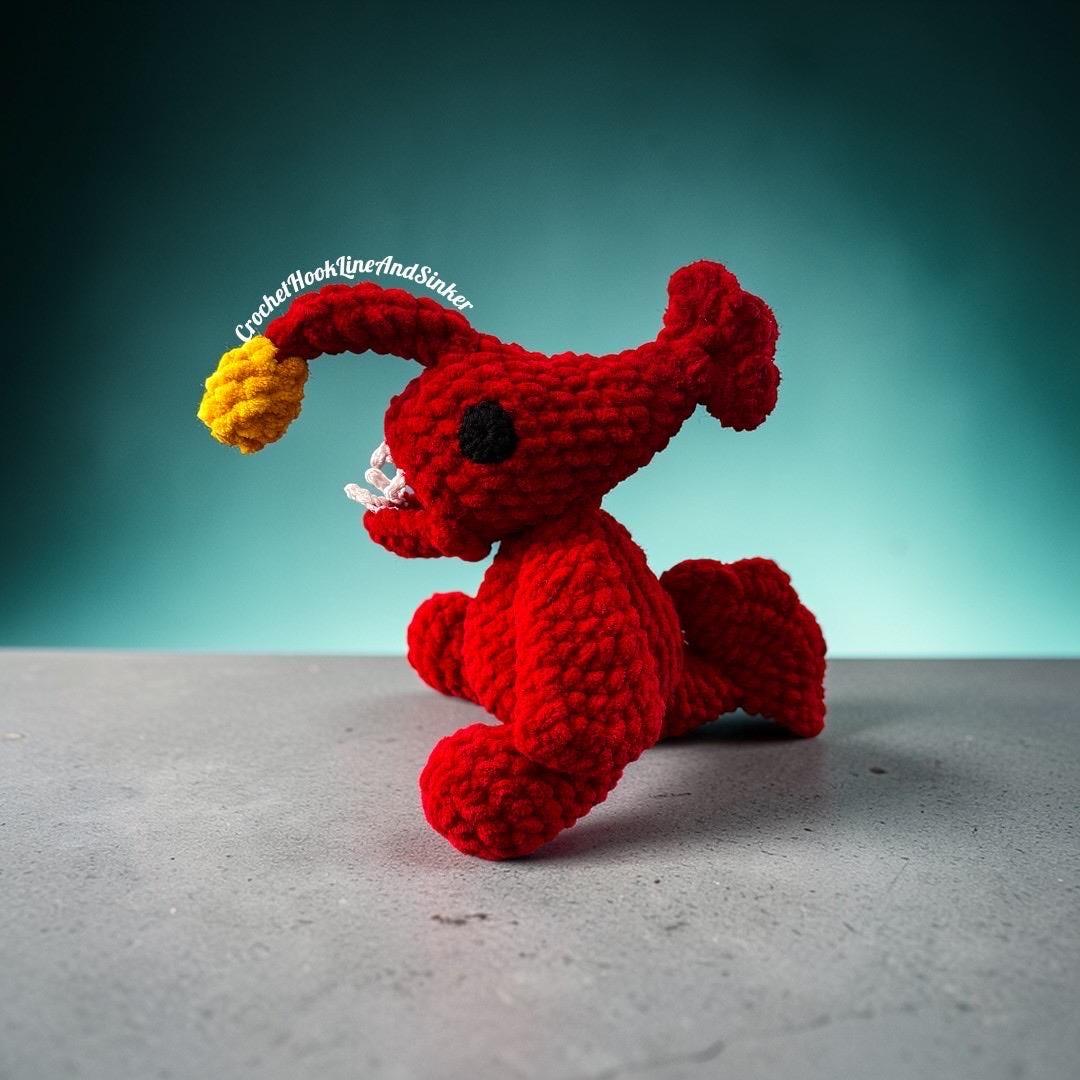 Aria the Anglerfish Monster Crochet Pattern thumbnail 5