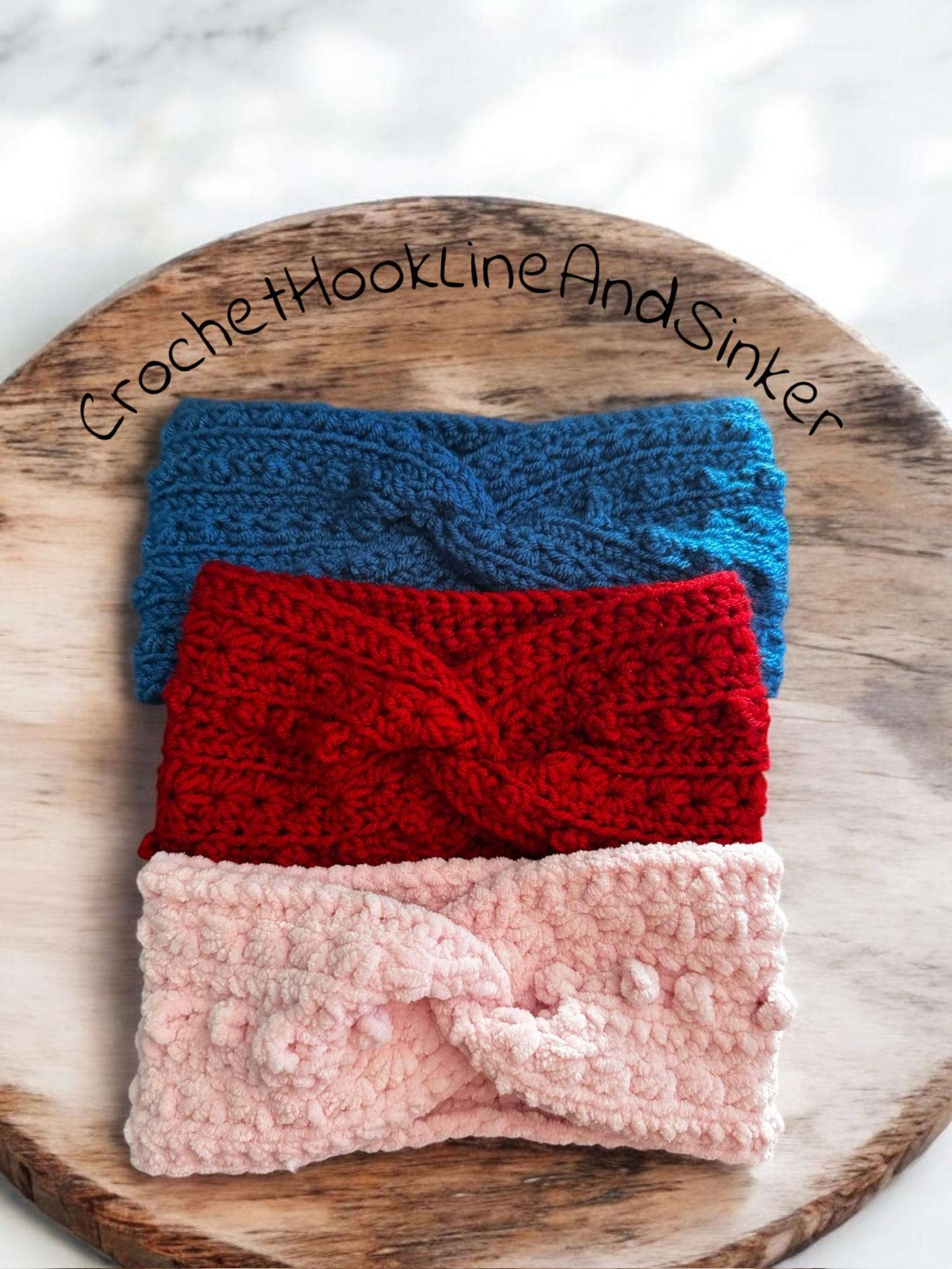 Starberry Burst Twisted Headband Crochet Pattern thumbnail 3