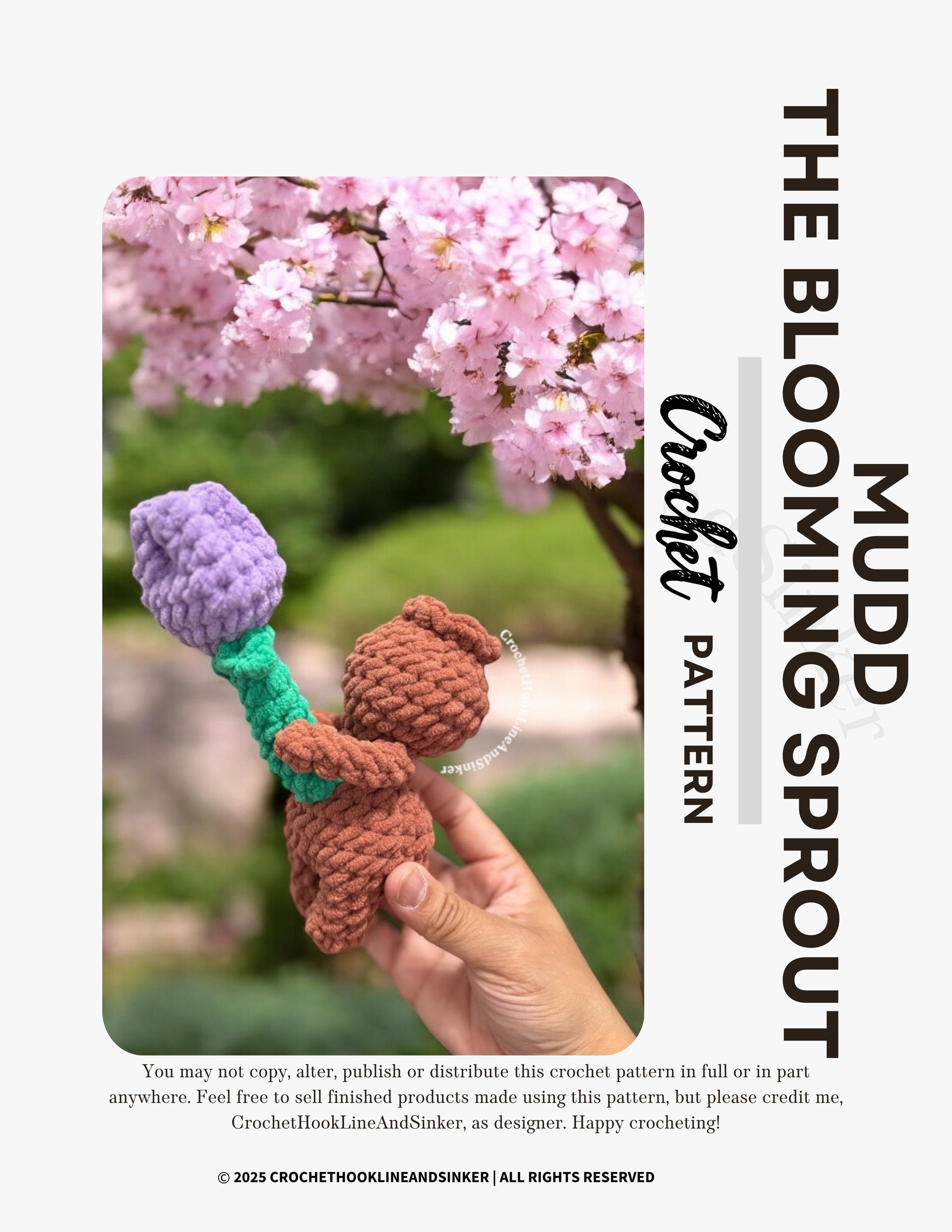 Mudd the Blooming Sprout Crochet Pattern