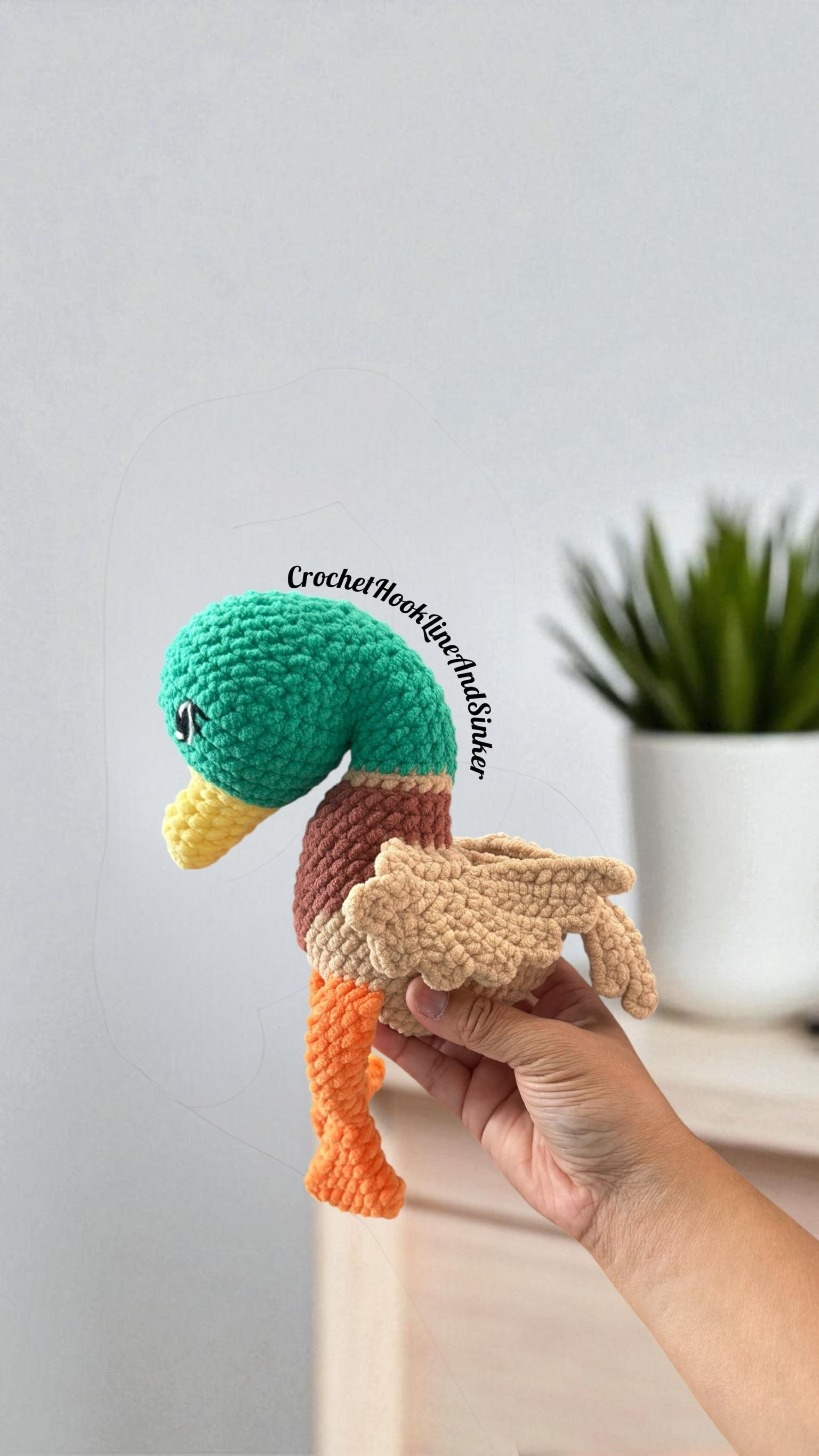 Mal the Duck/Goose Crochet Pattern thumbnail 4
