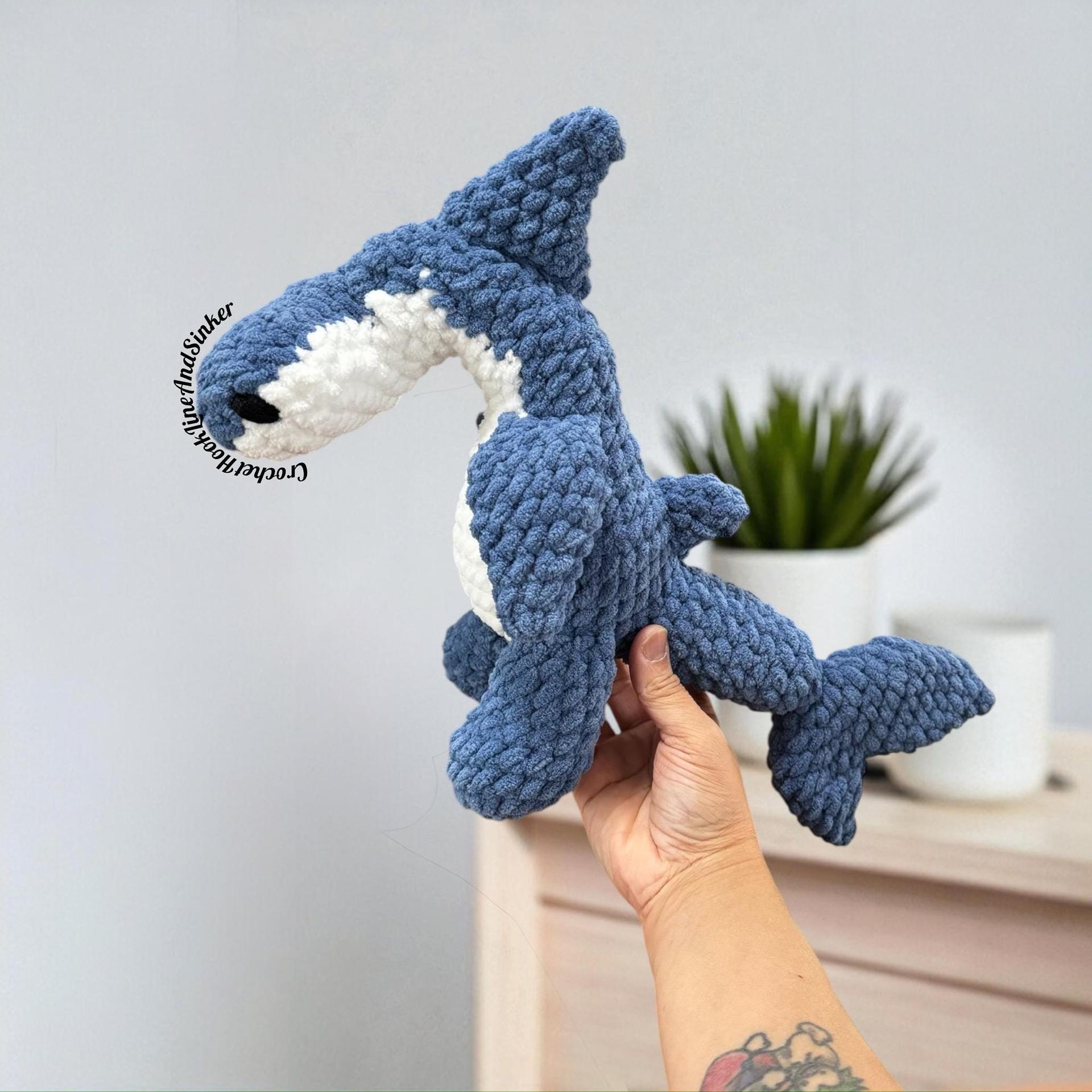 Hermes the Hammerhead Monster Crochet Pattern thumbnail 8