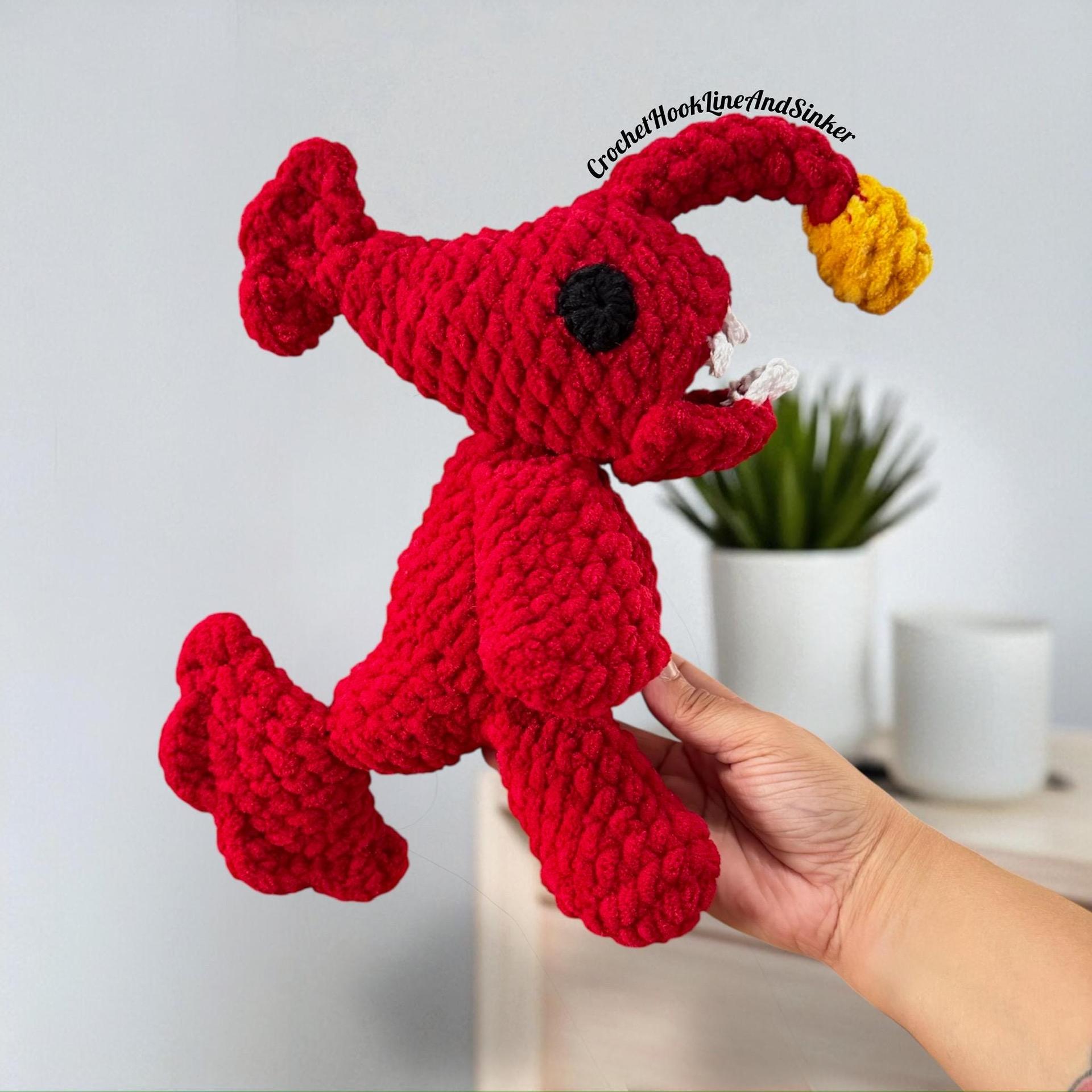 Aria the Anglerfish Monster Crochet Pattern thumbnail 6