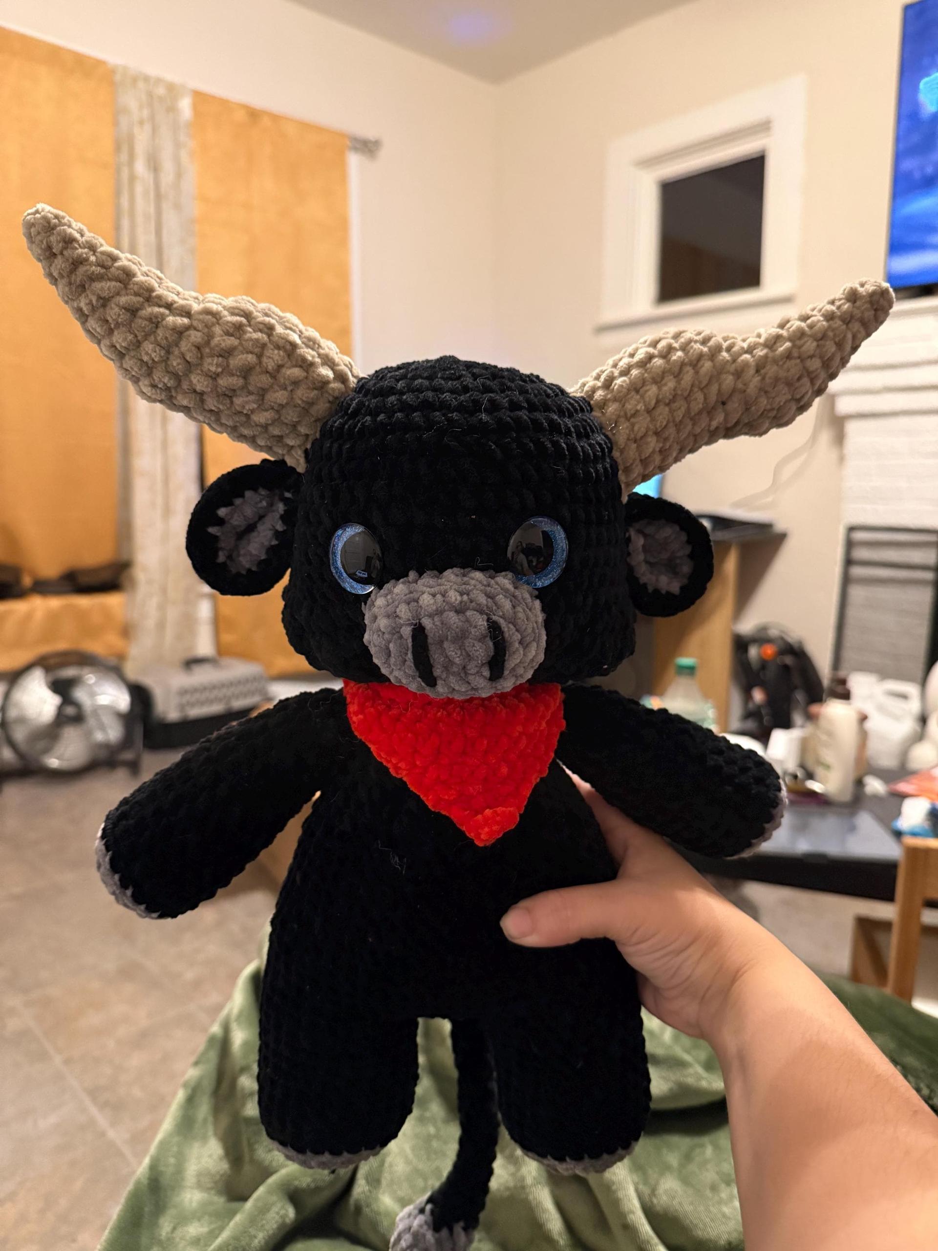 Medium Bull Plushie