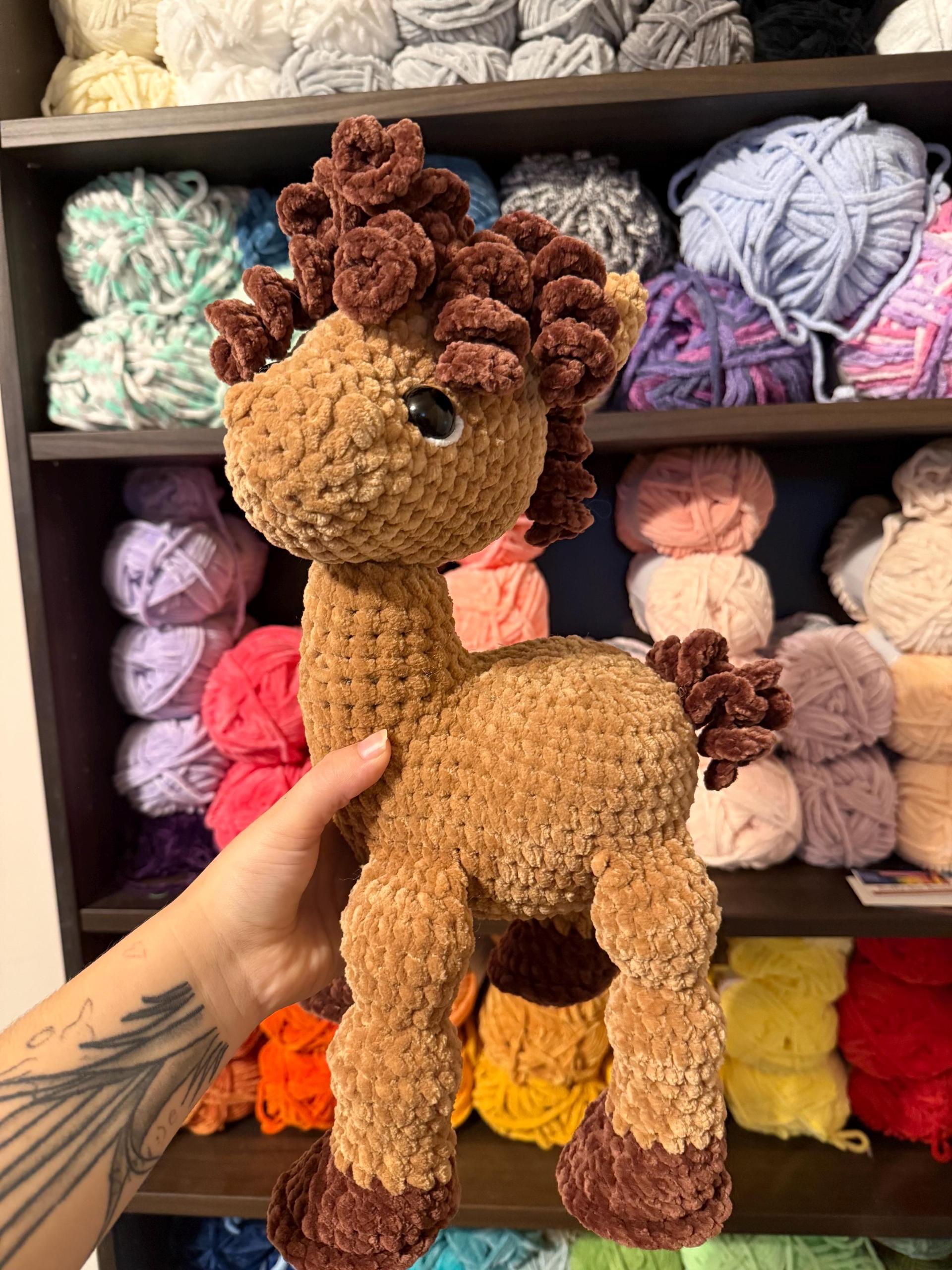 Horse Crochet Plushie