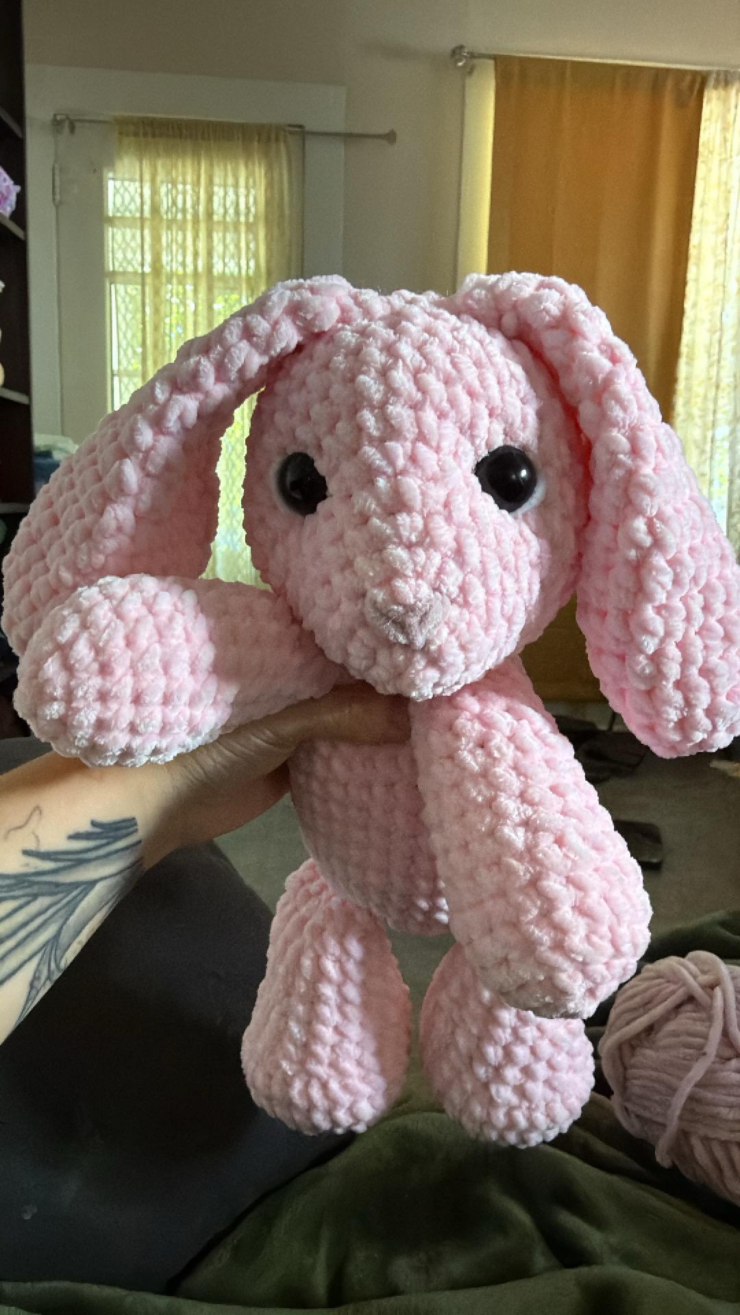 Snuggly Bunny Plushie thumbnail 2