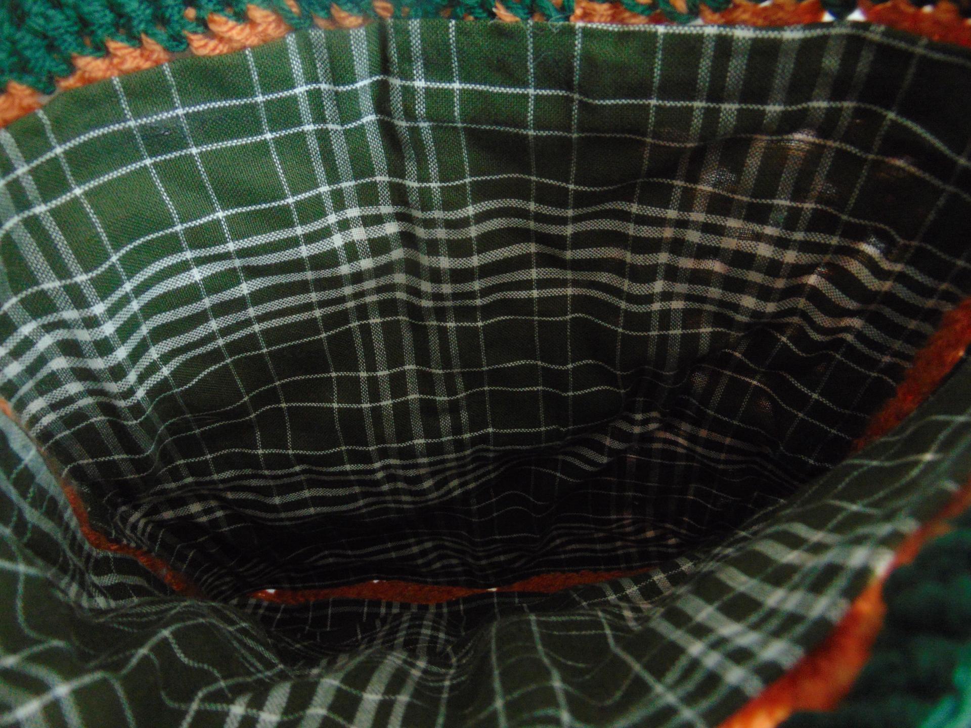 Jack O Lantern granny square tote bag thumbnail 5